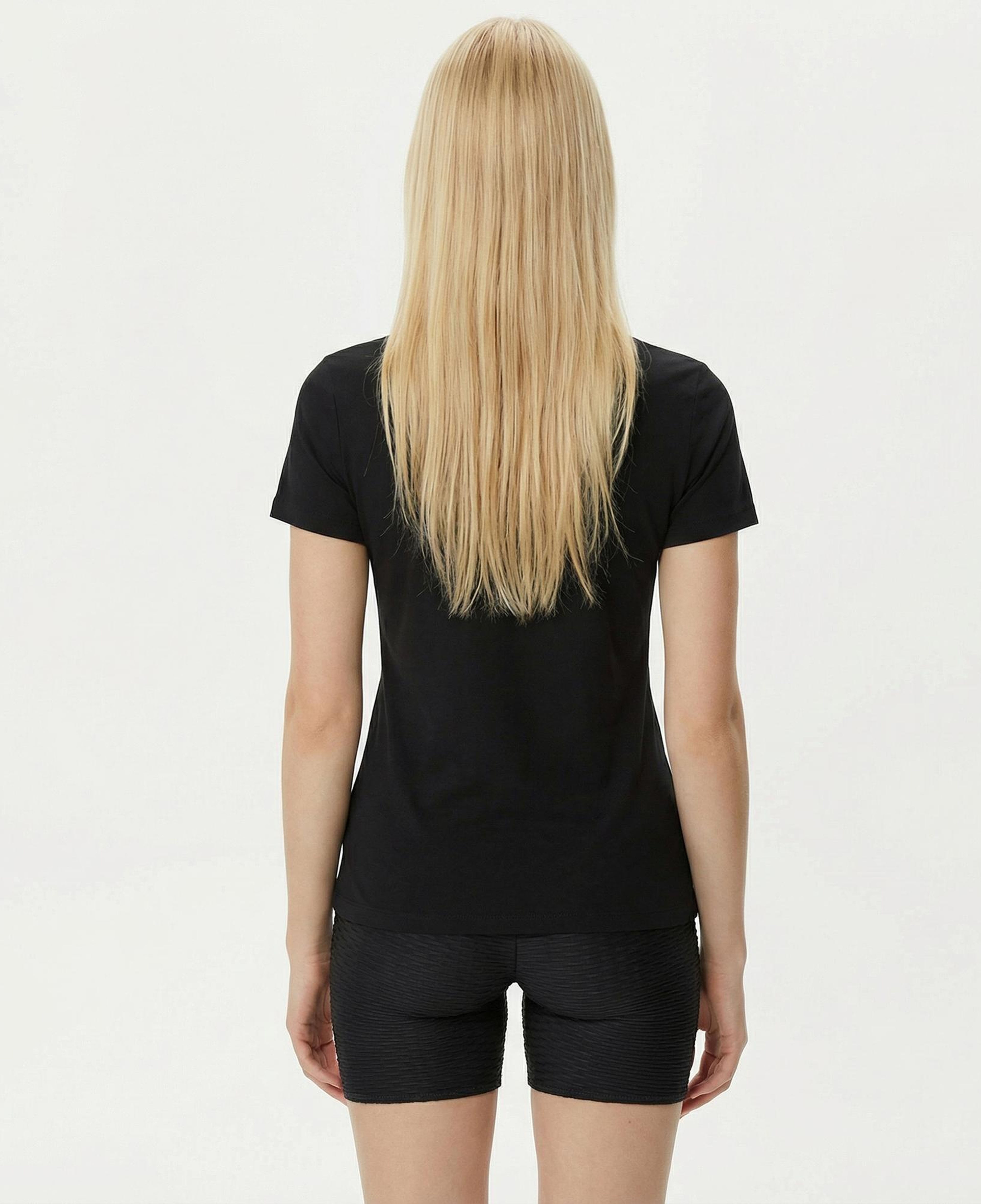 Guess Original Kadın Siyah T-Shirt