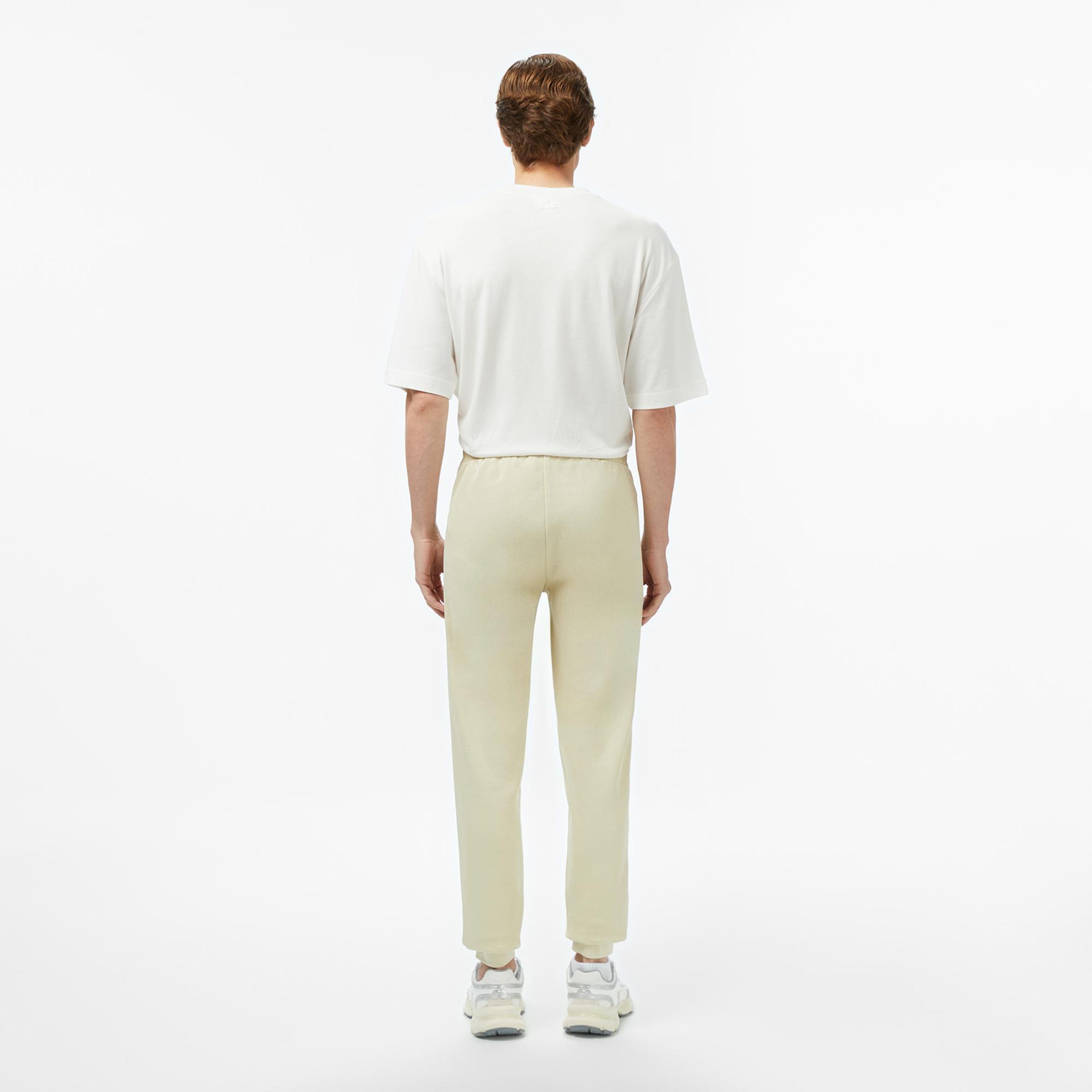 Lacoste Erkek Classic Fit Bej Eşofman Altı