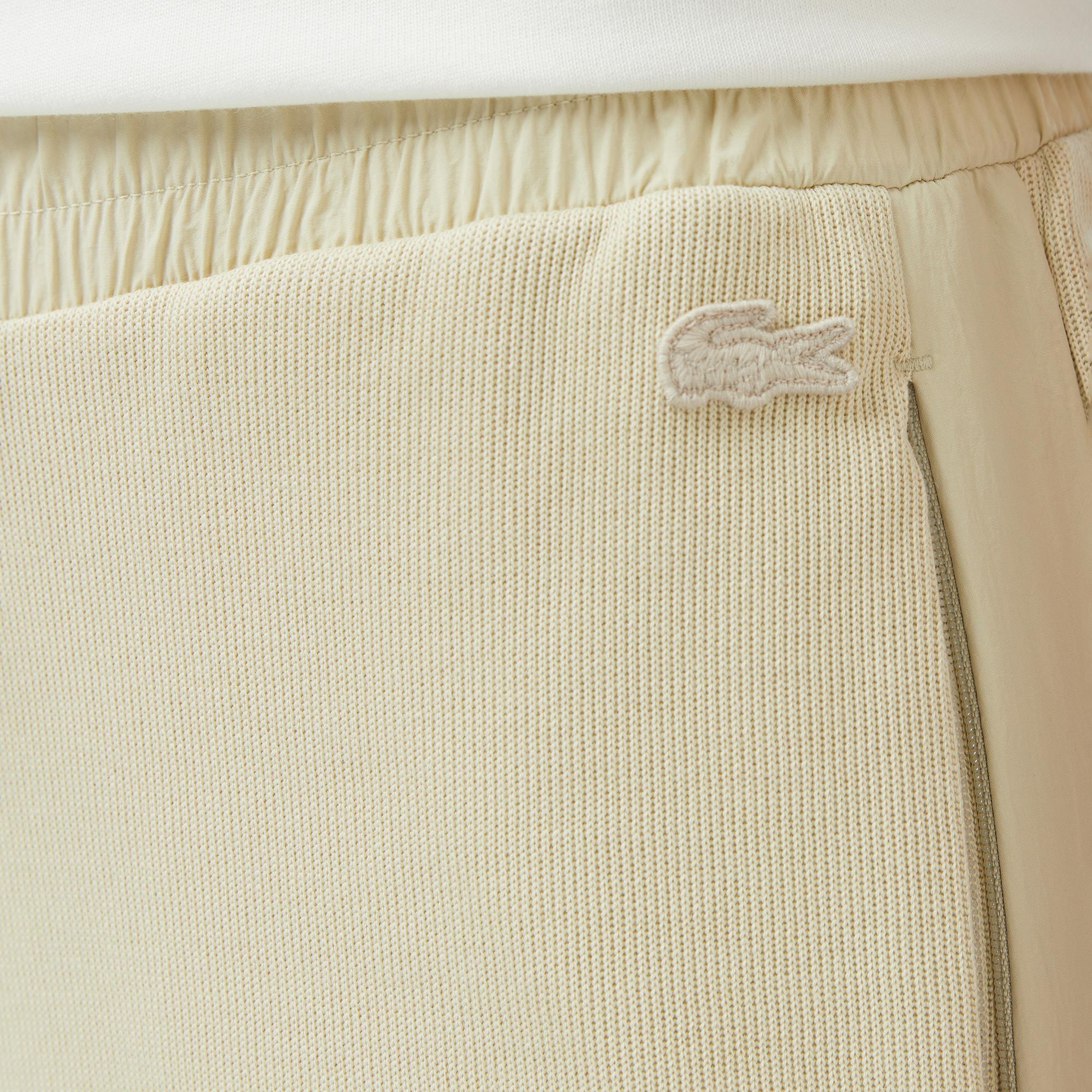 Lacoste Erkek Classic Fit Bej Eşofman Altı