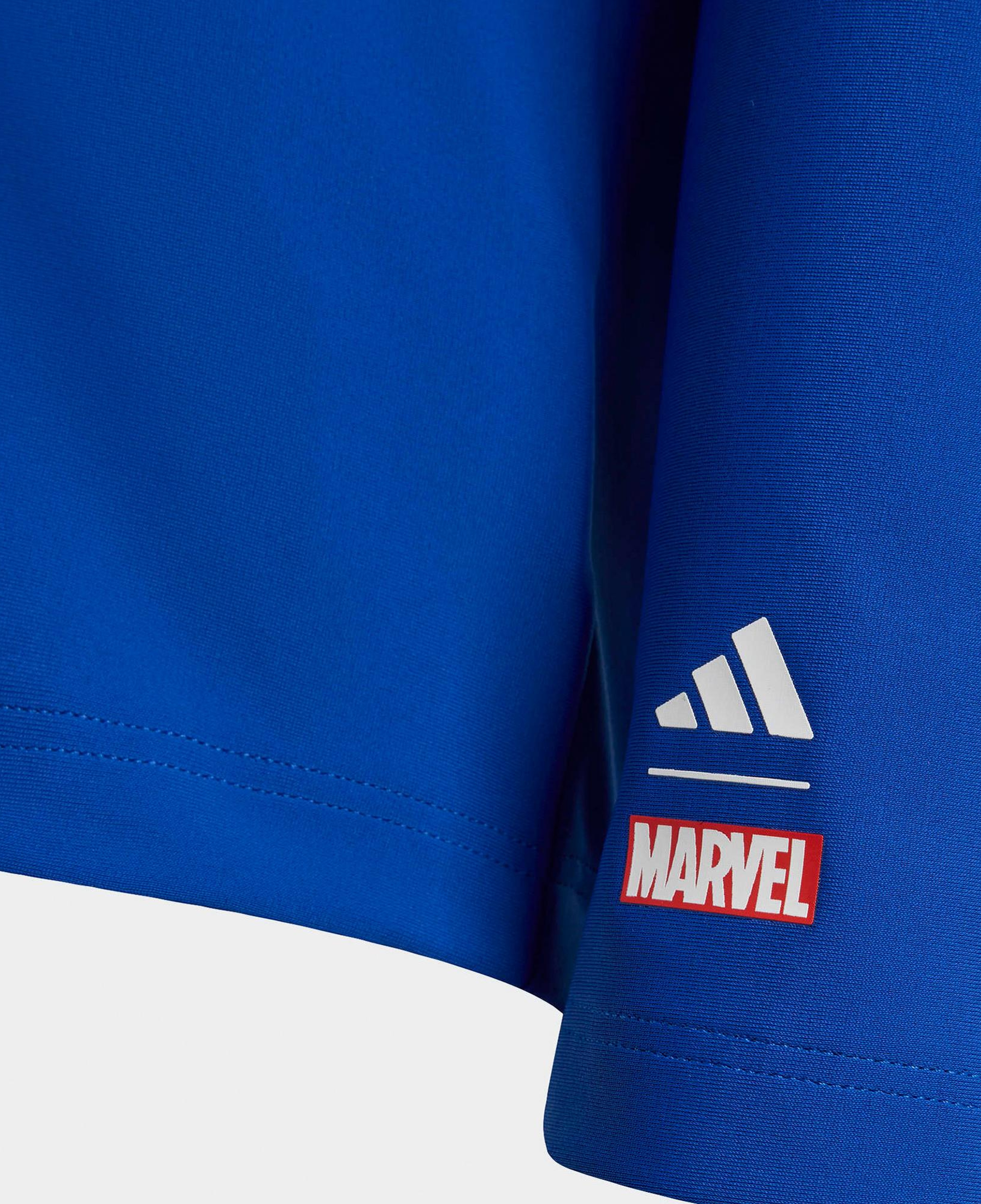 adidas Marvel Spider-Man Çocuk Mavi Mayo T-Shirt