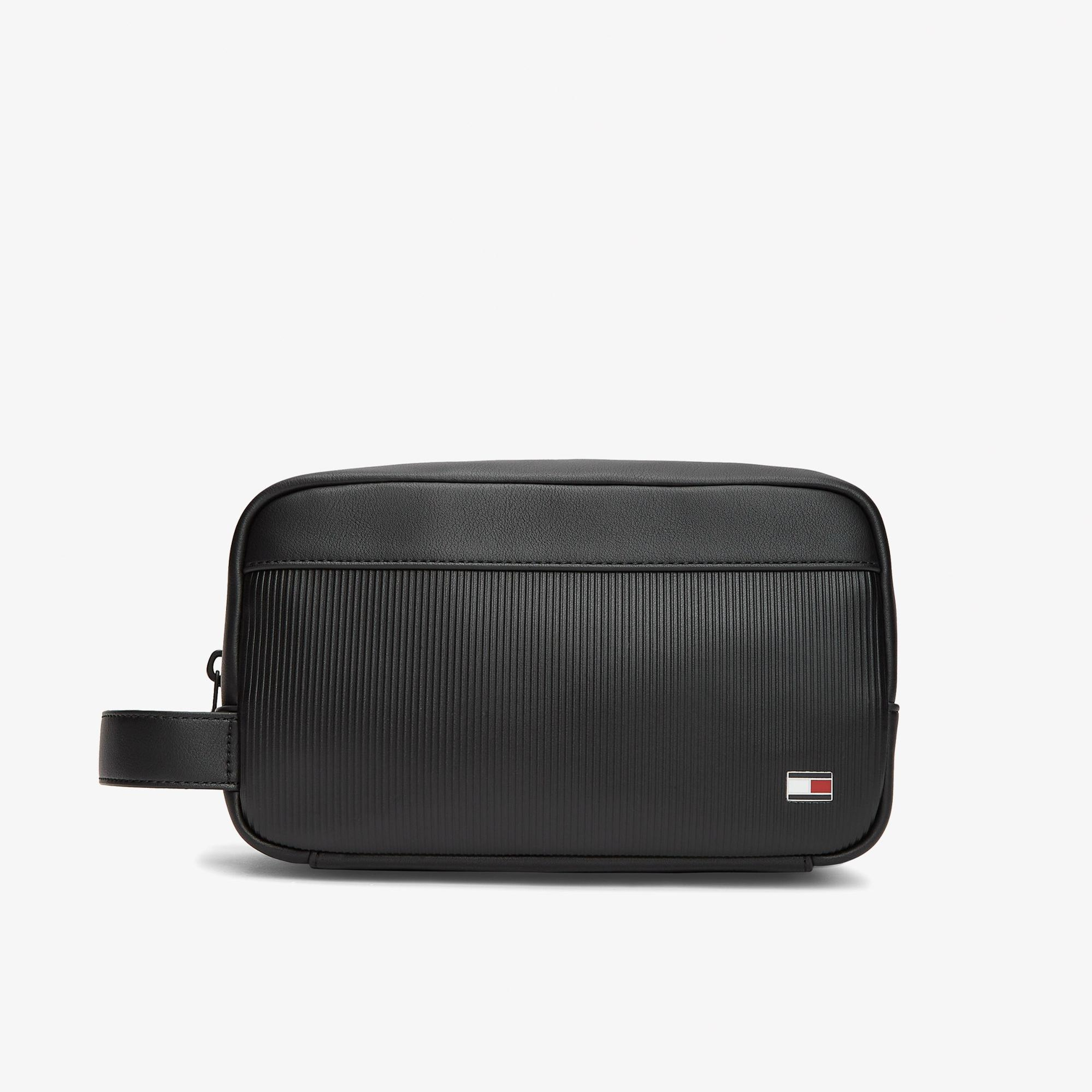 Tommy Hilfiger Flag Erkek Siyah El Çantası