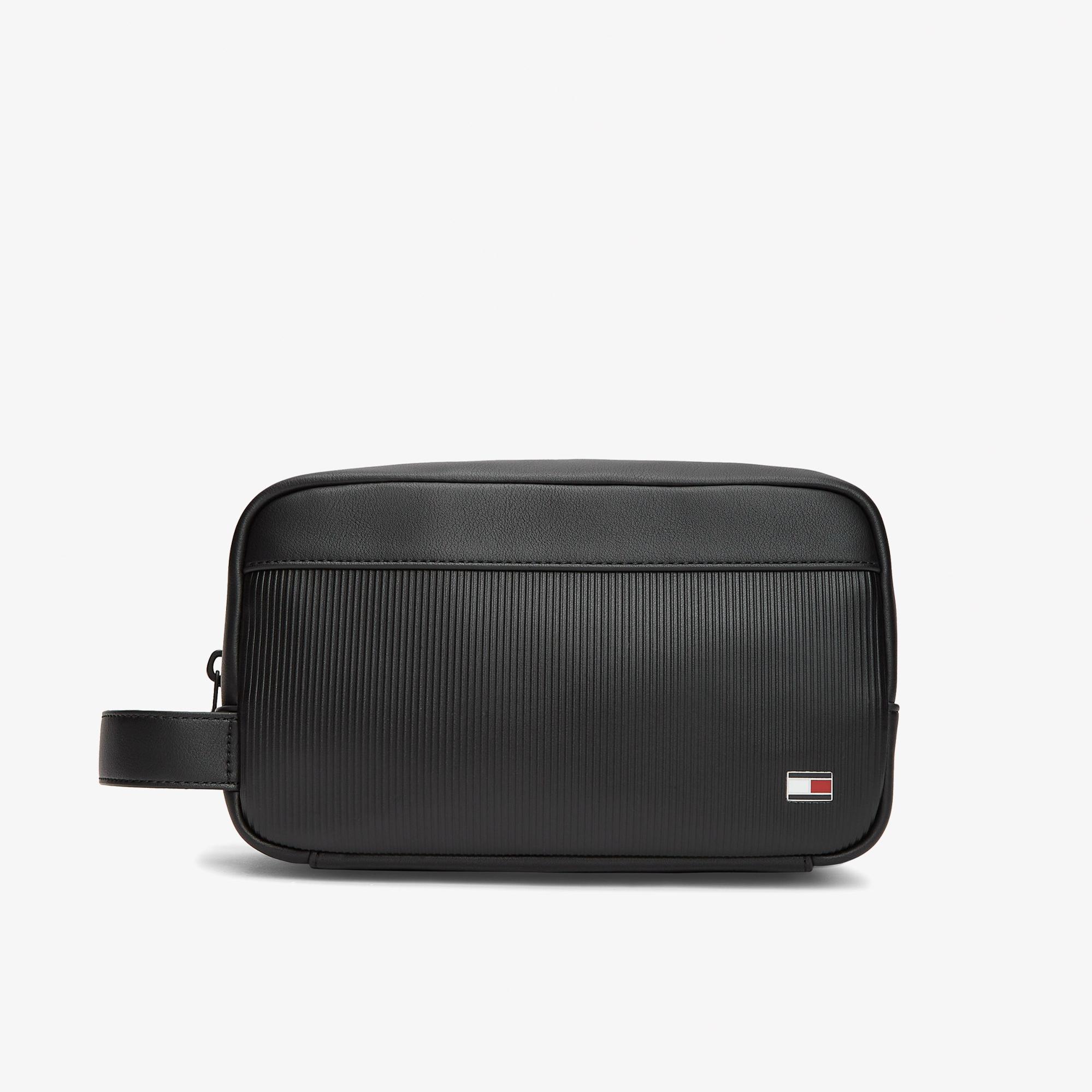 Tommy Hilfiger Flag Erkek Siyah El Çantası