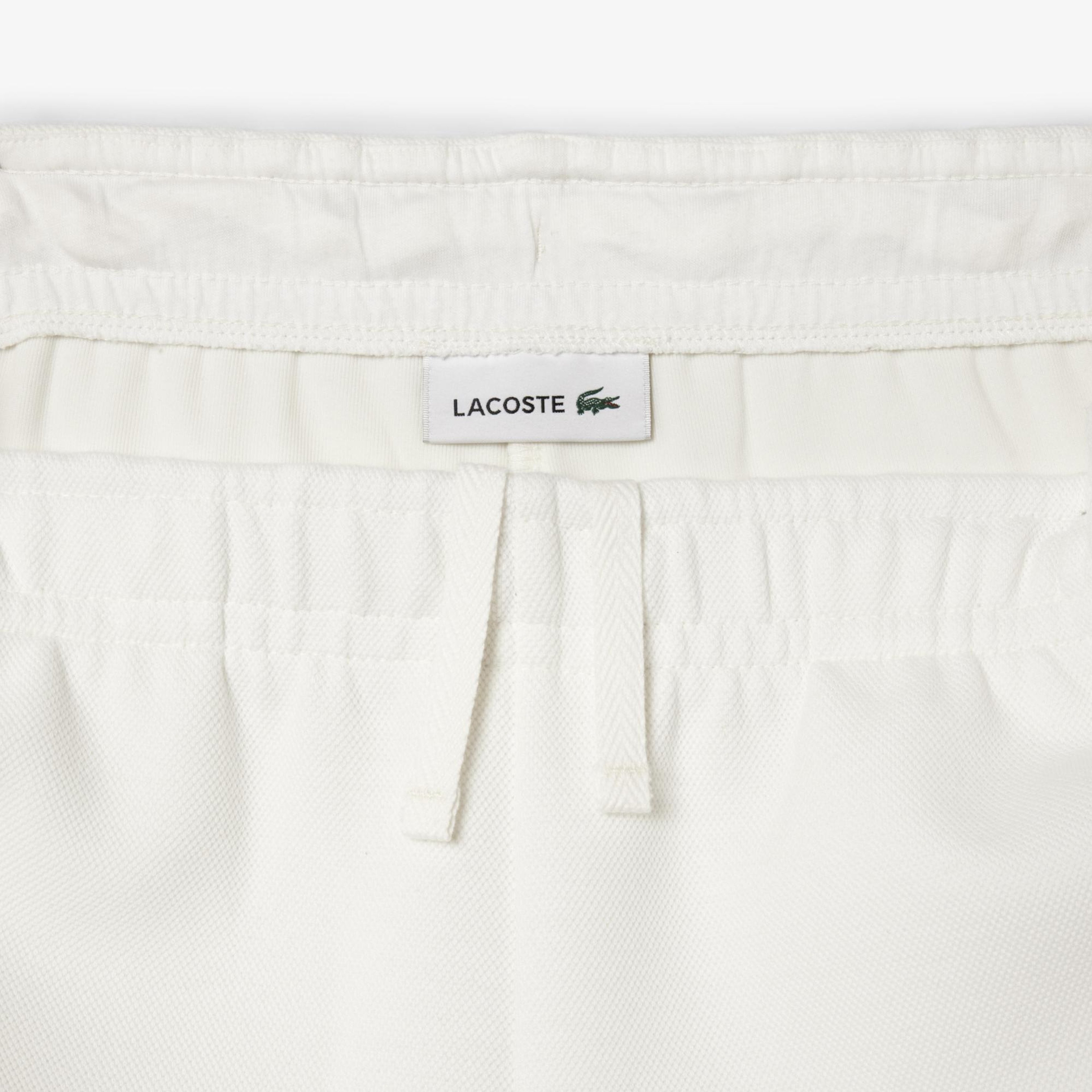 Lacoste Kadın Straight Fit Beyaz Eşofman Altı