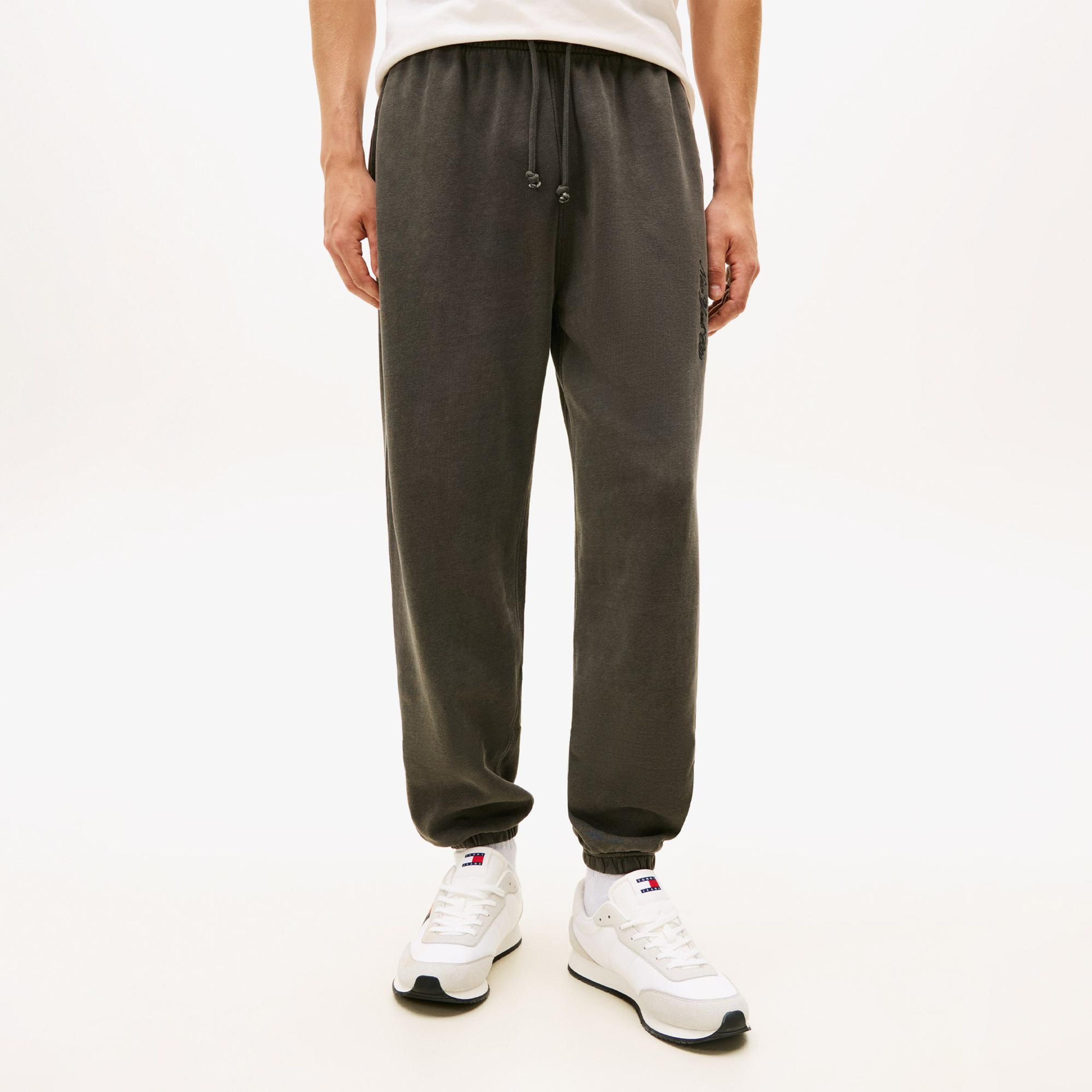 Tommy Hilfiger New Classics Erkek Siyah Eşofman Altı