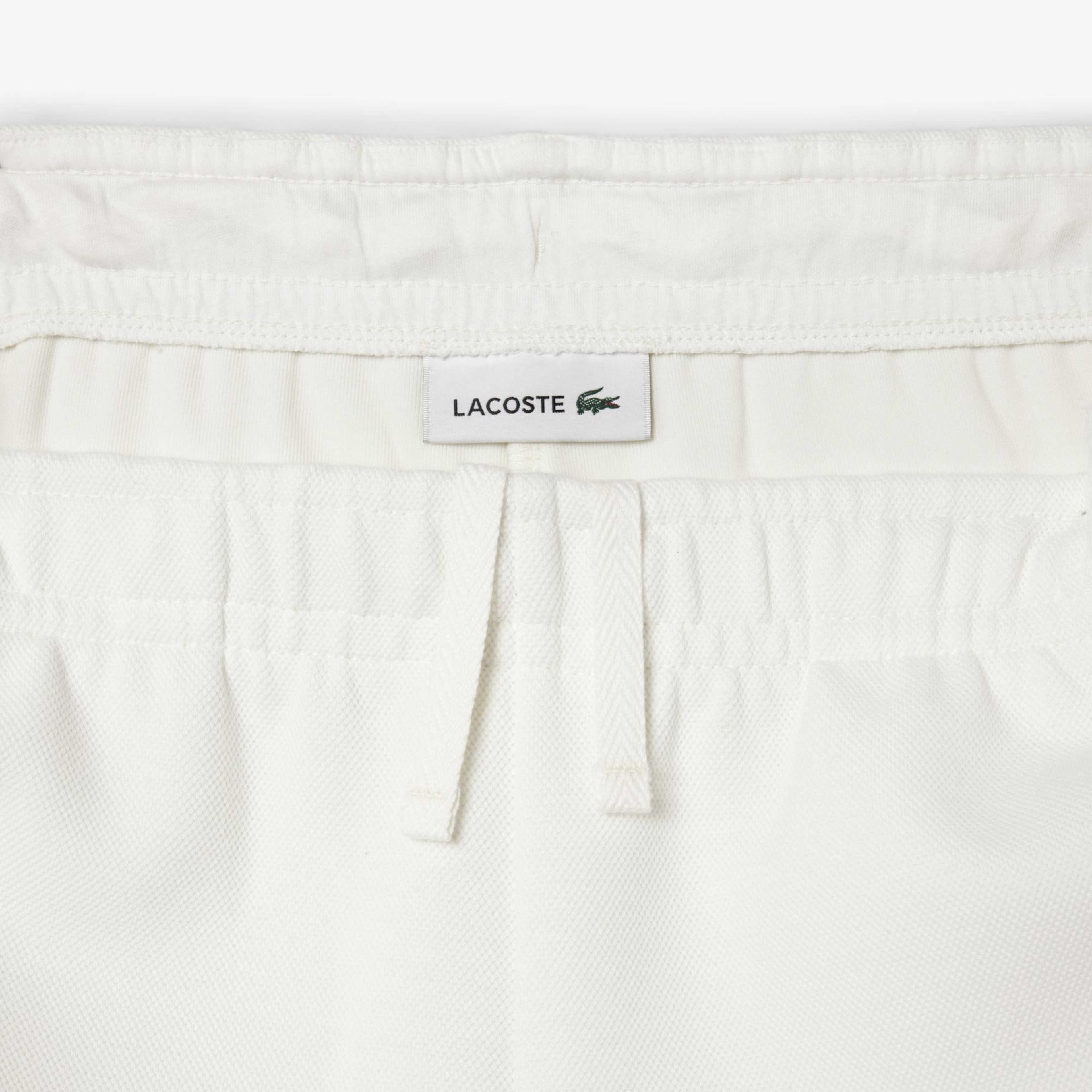Lacoste Kadın Straight Fit Beyaz Eşofman Altı