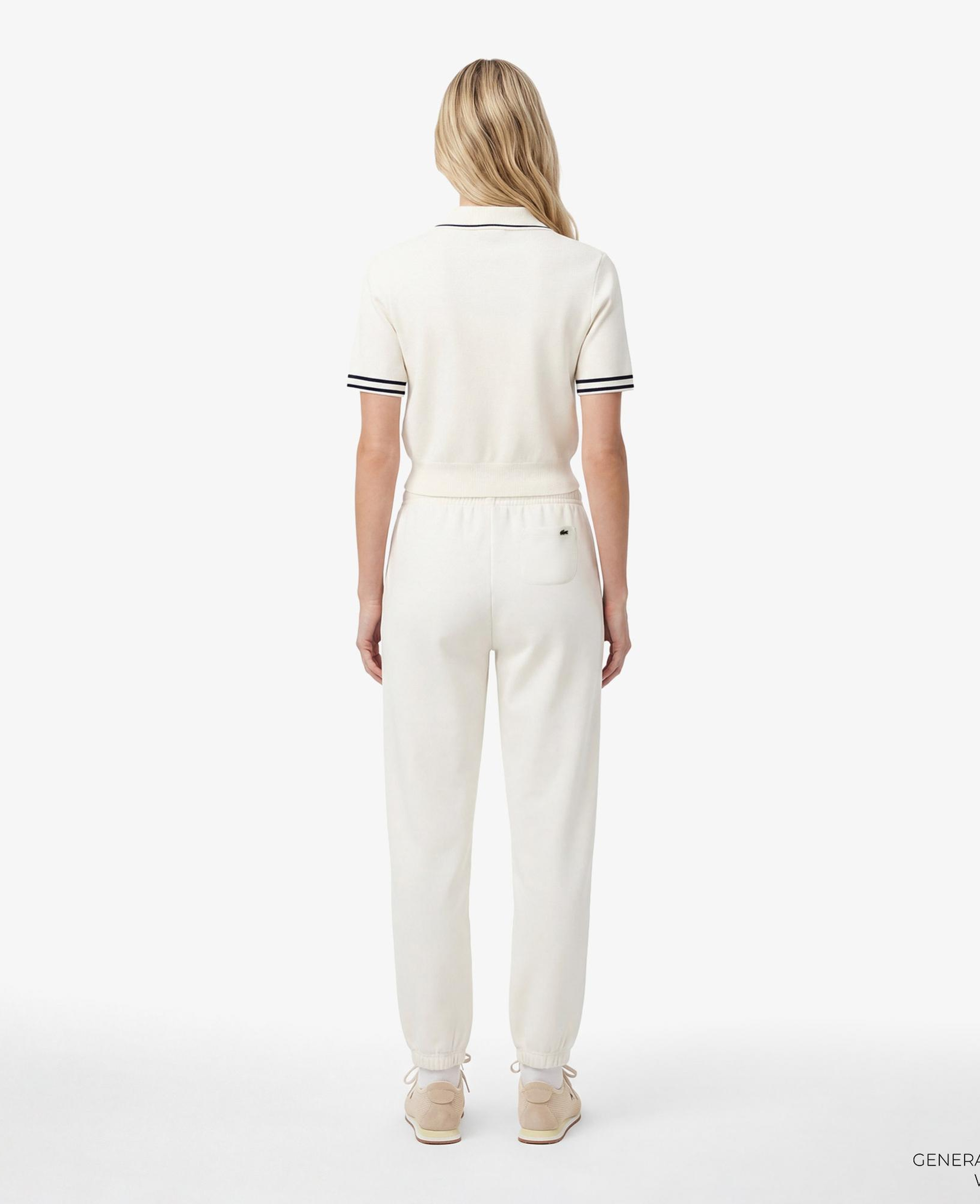 Lacoste Kadın Straight Fit Beyaz Eşofman Altı