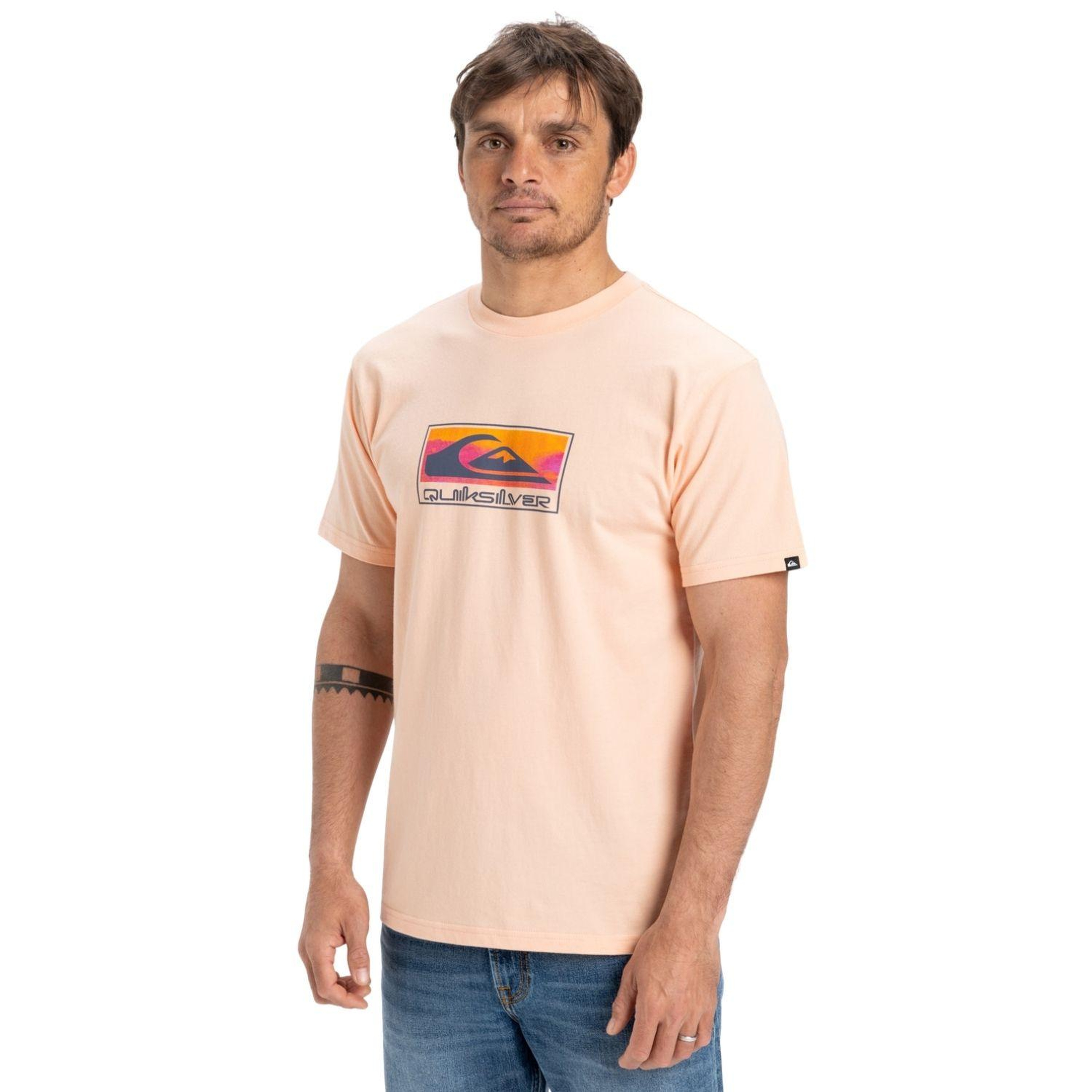 Quiksilver Ev Gradient Box Erkek Tişört