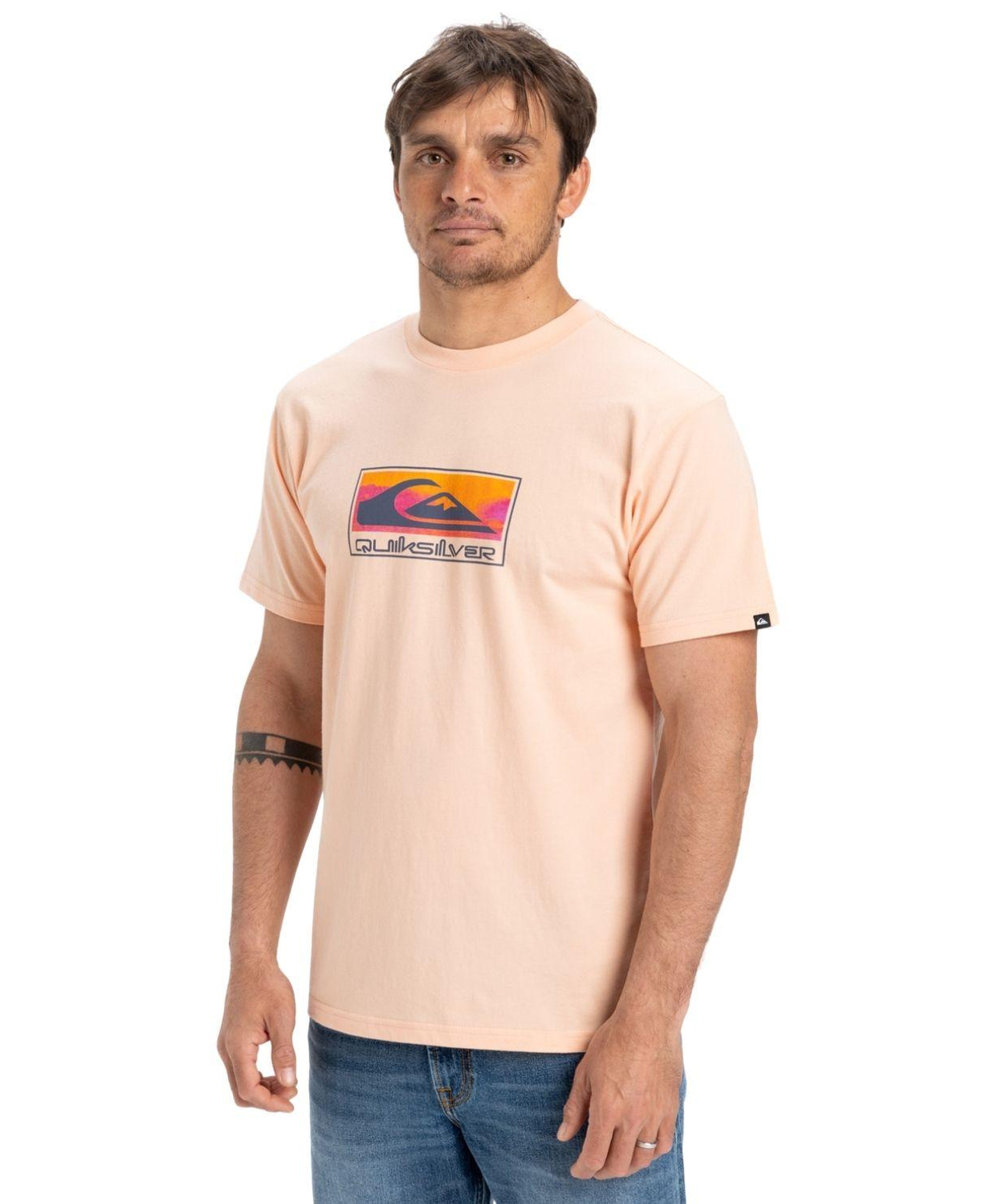 Quiksilver Ev Gradient Box Erkek Tişört