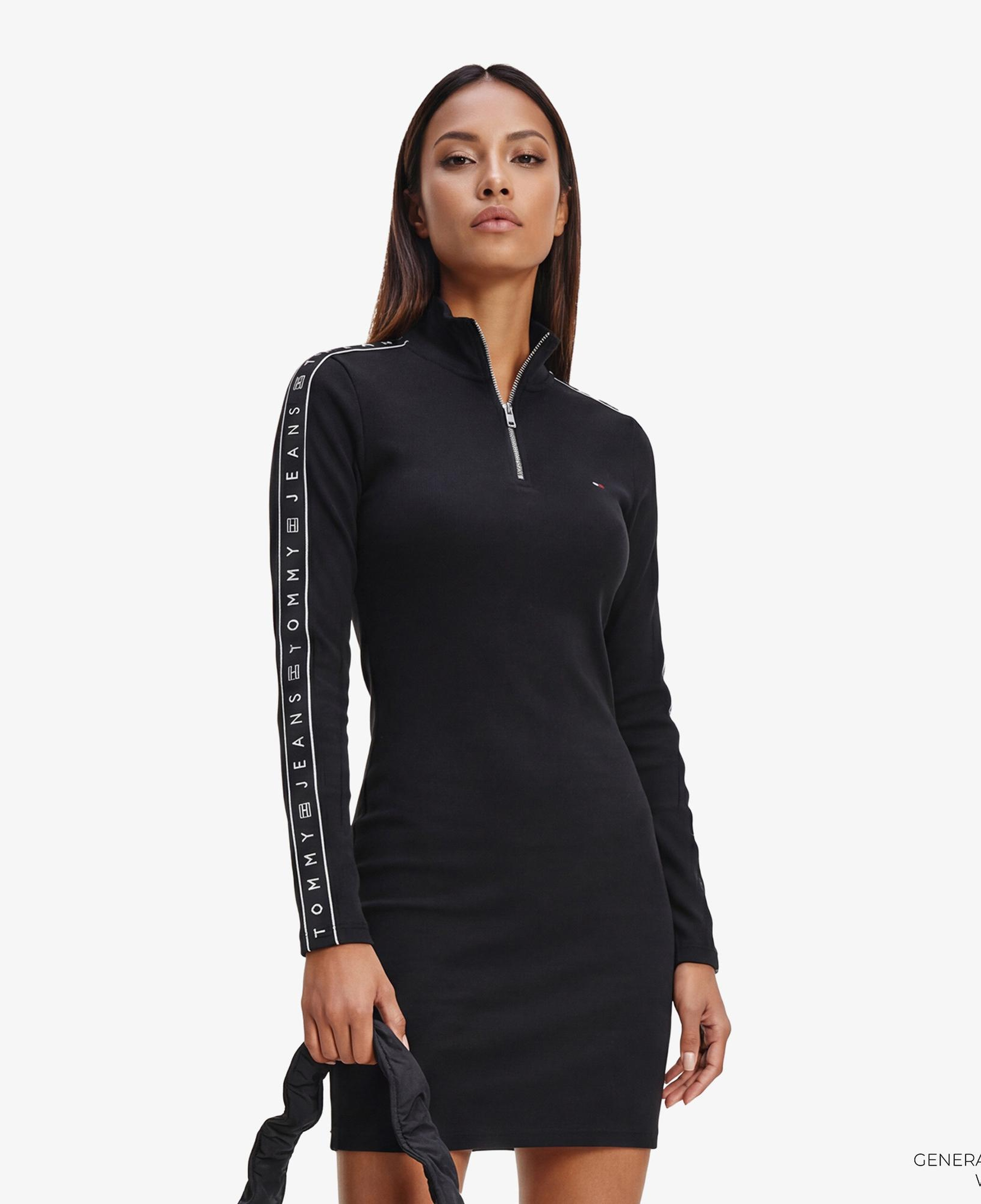 Tommy Hilfiger D3 Kadın Siyah Elbise