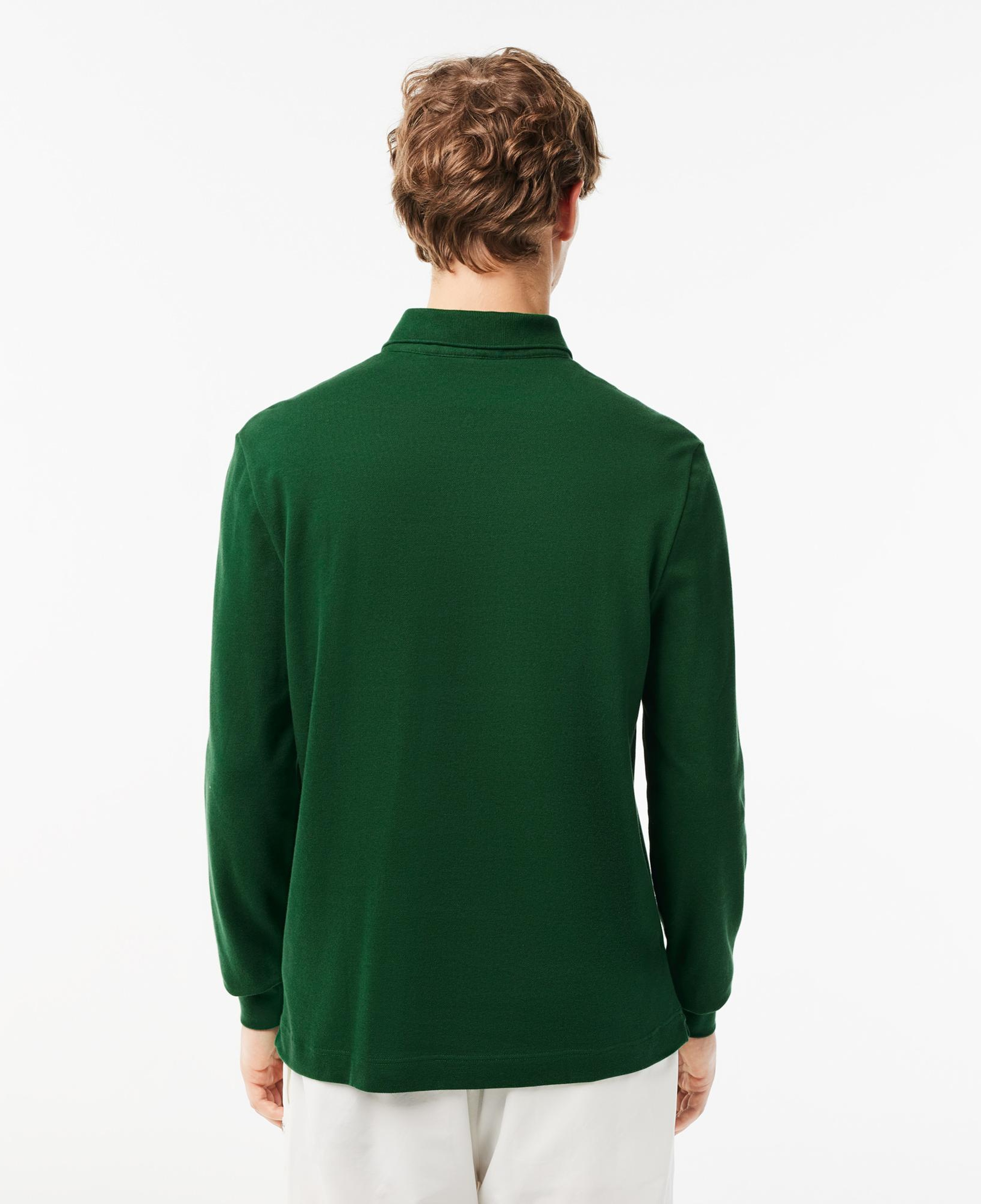 Lacoste Paris Erkek Regular Fit Uzun Kollu Haki Polo