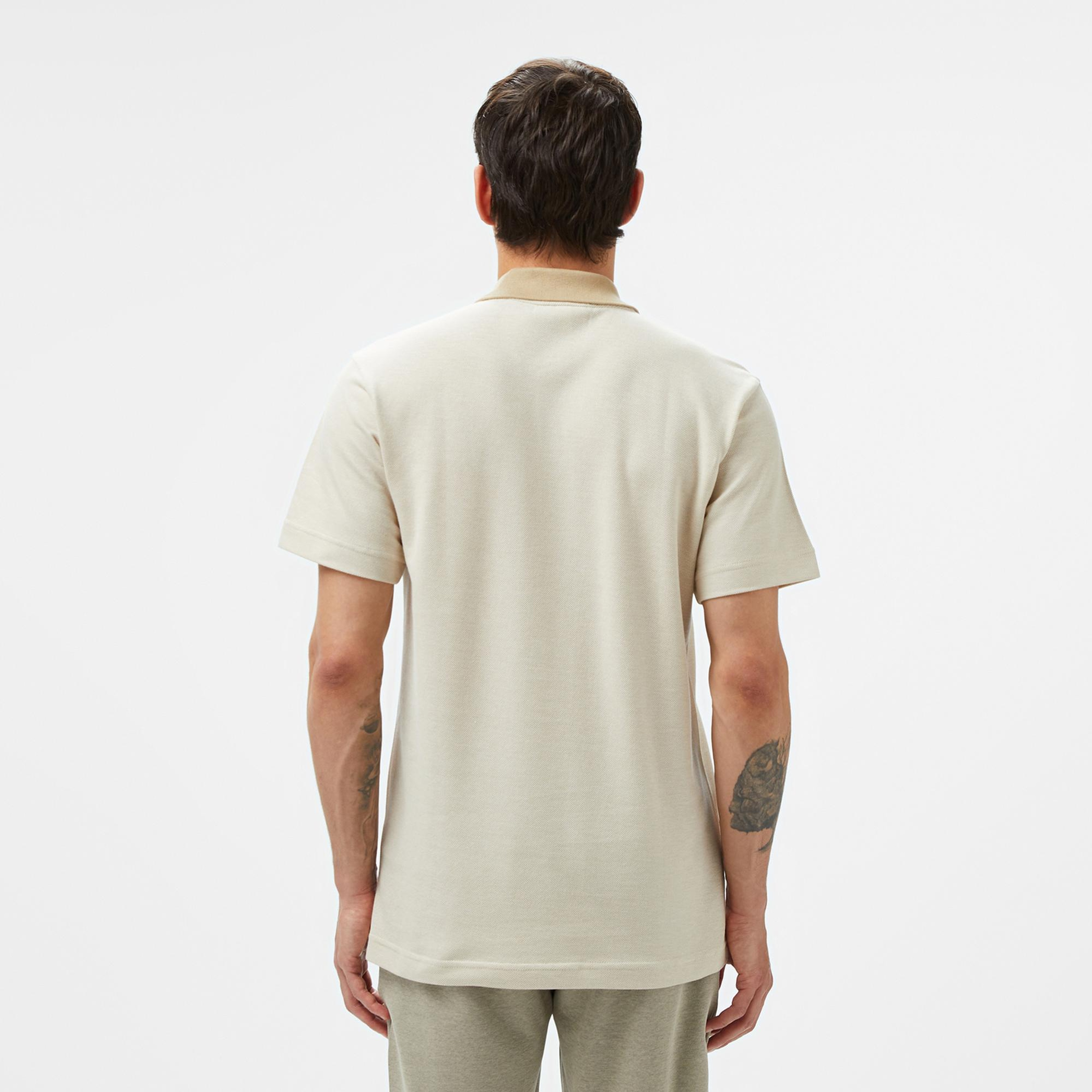 Lacoste Erkek Oversize Fit Beyaz Polo