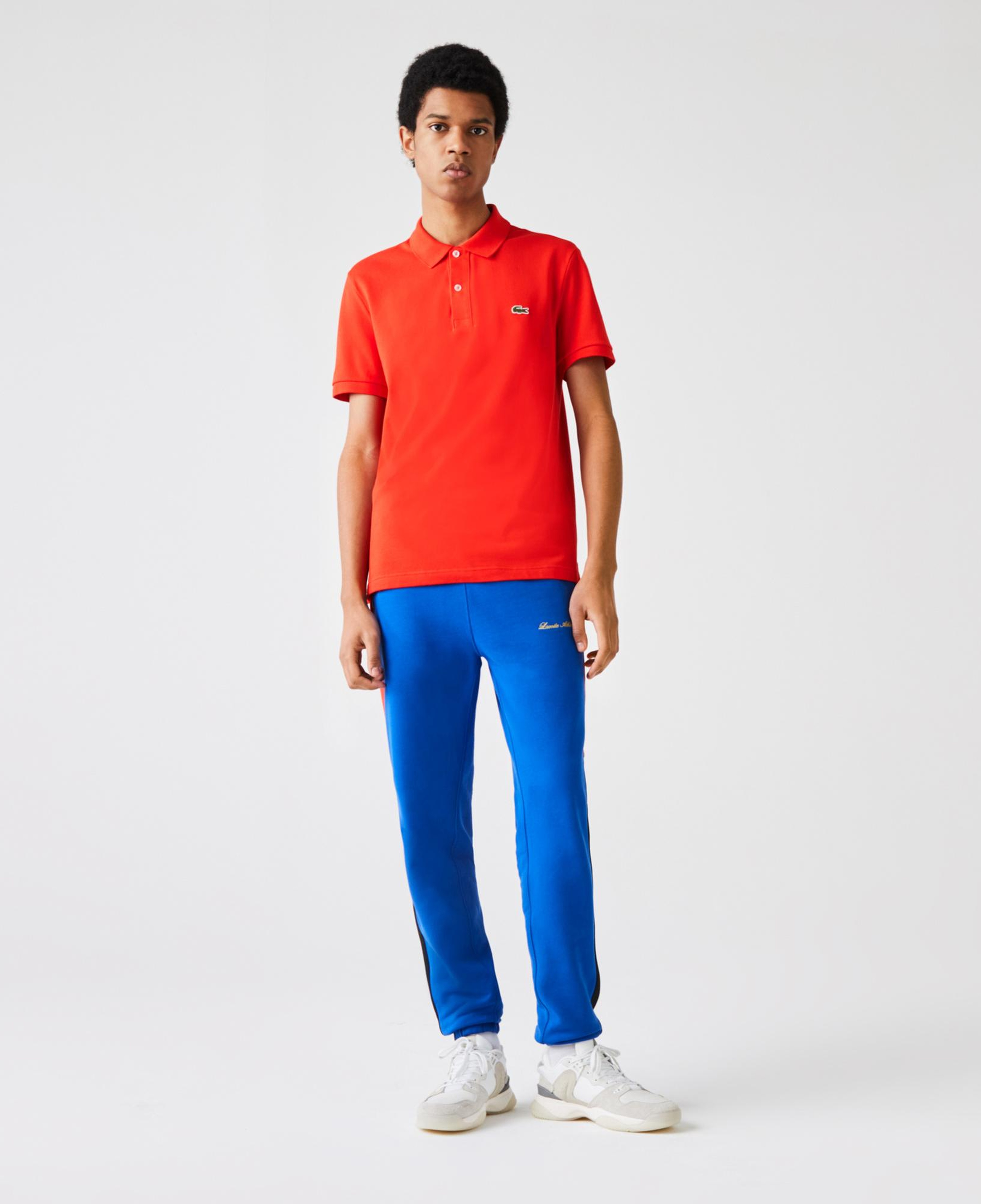 L.12.12 Erkek Slim Fit Kırmızı Polo