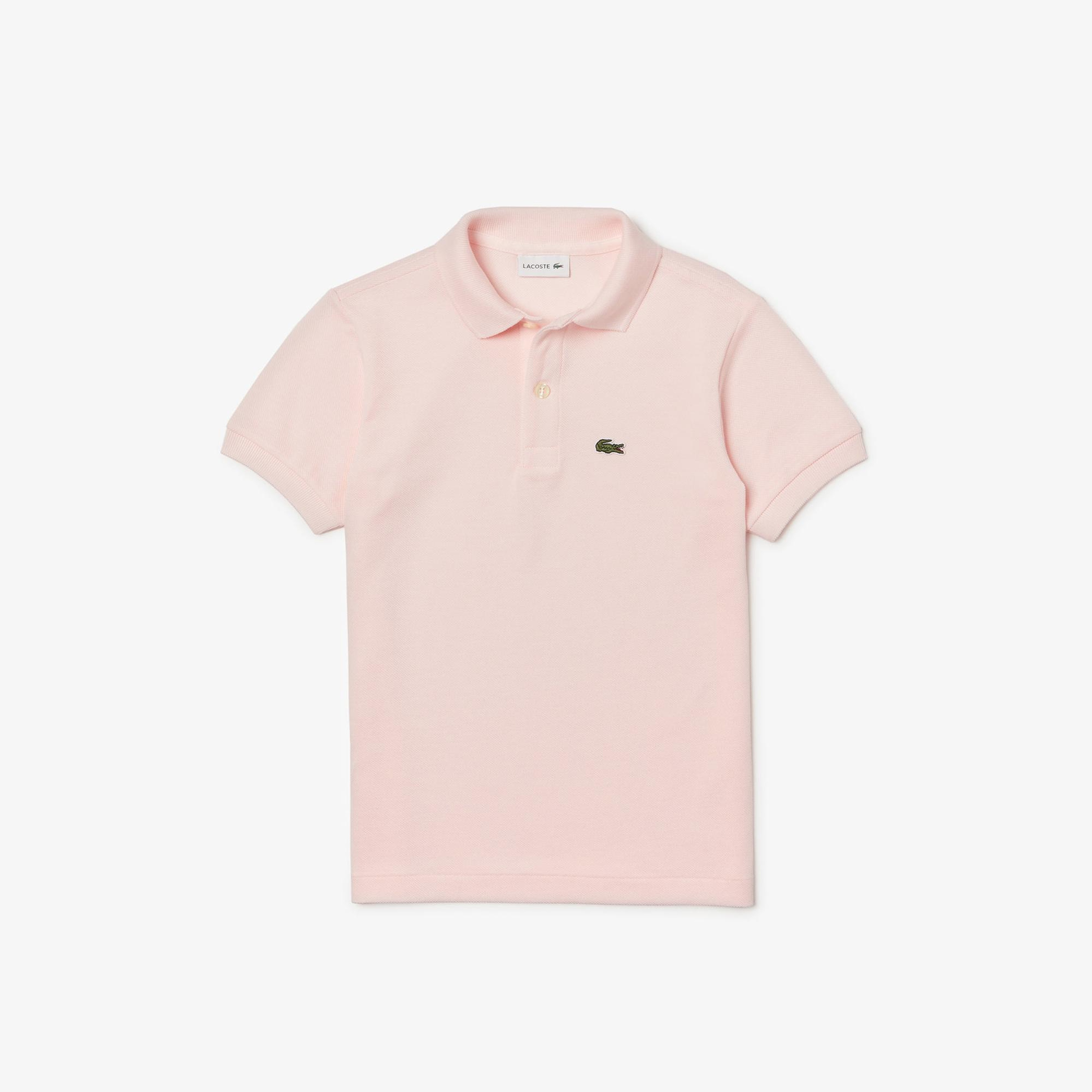 Lacoste Çocuk Regular Fit Açık Pembe Polo