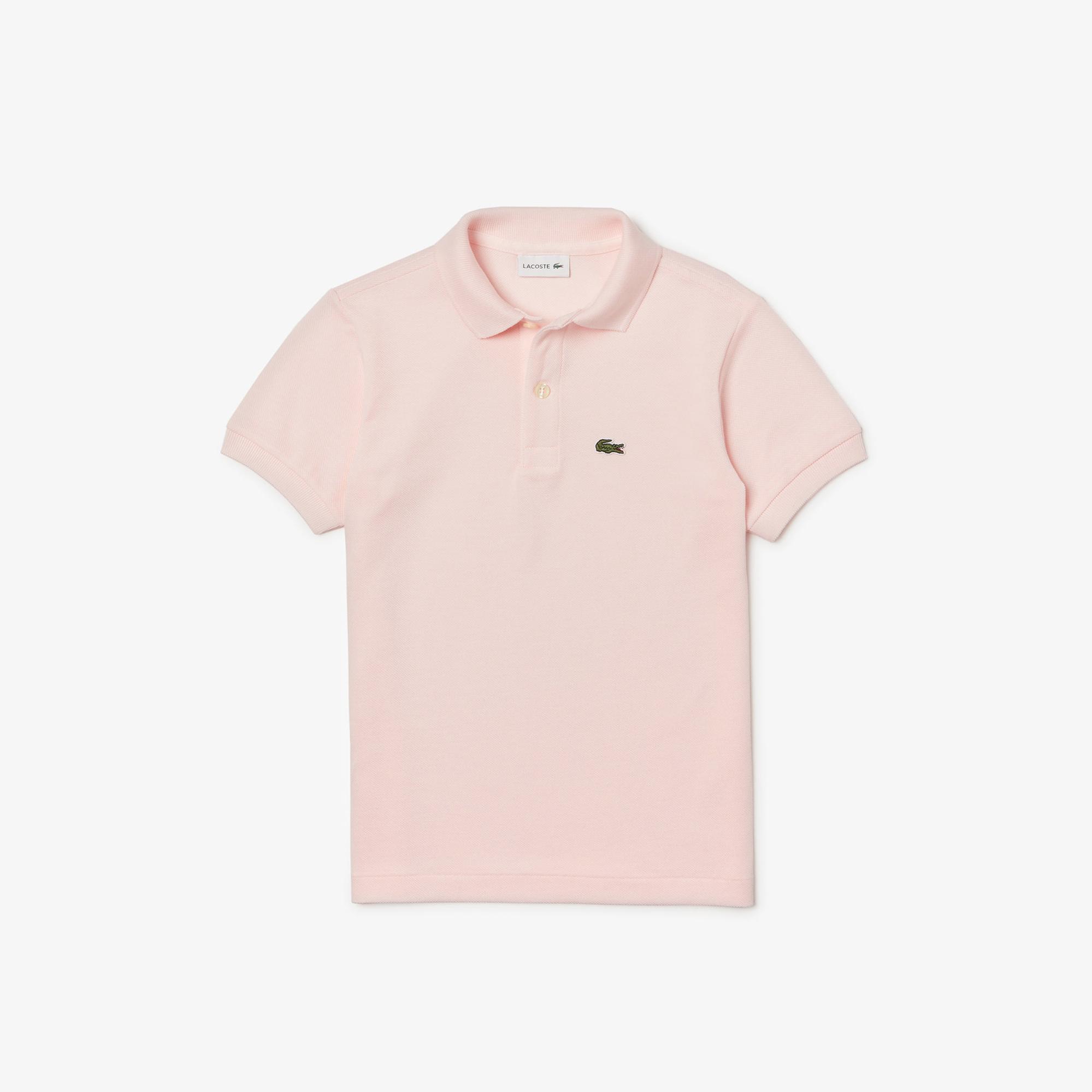 Lacoste Çocuk Regular Fit Açık Pembe Polo