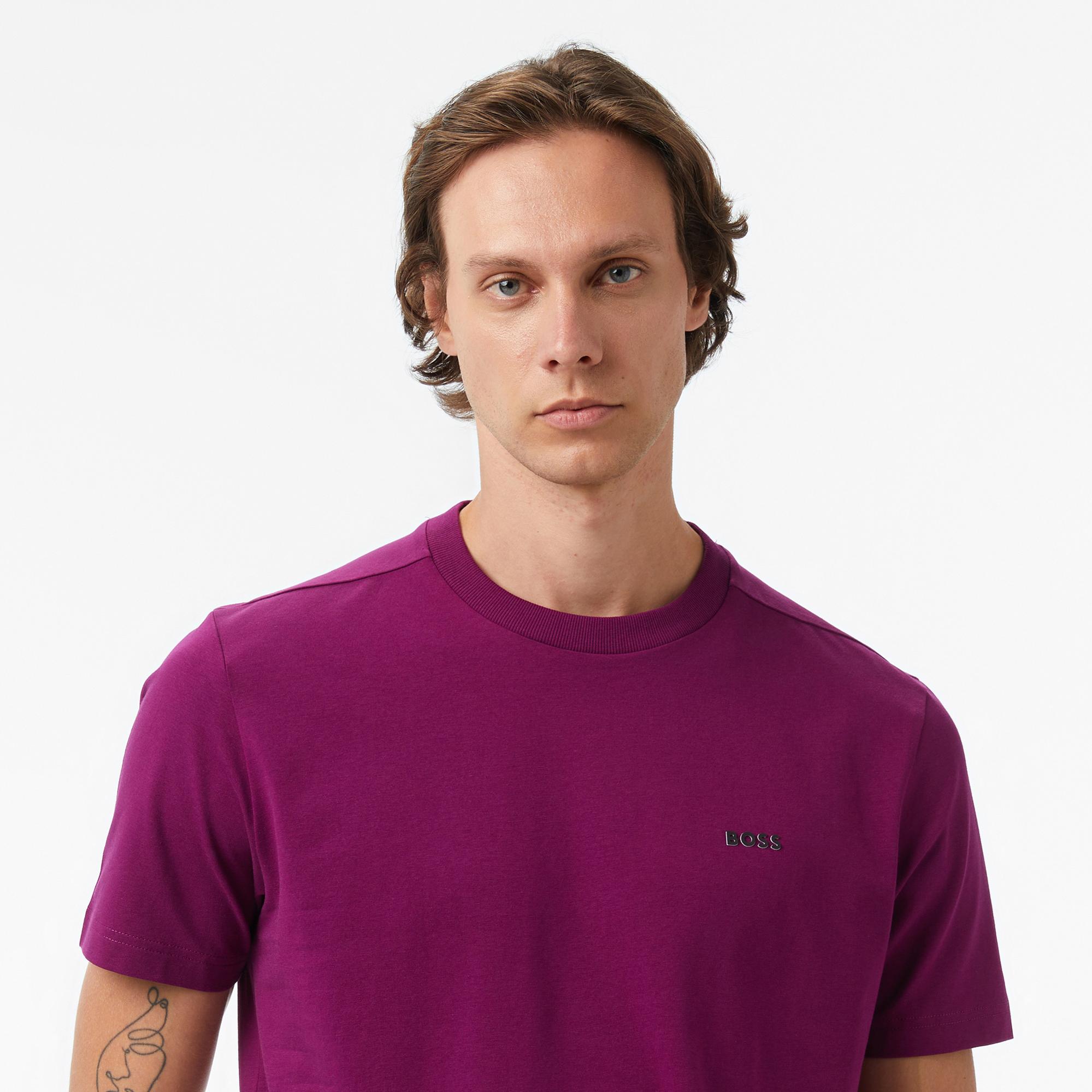 Boss Erkek Açık Pembe T-Shirt