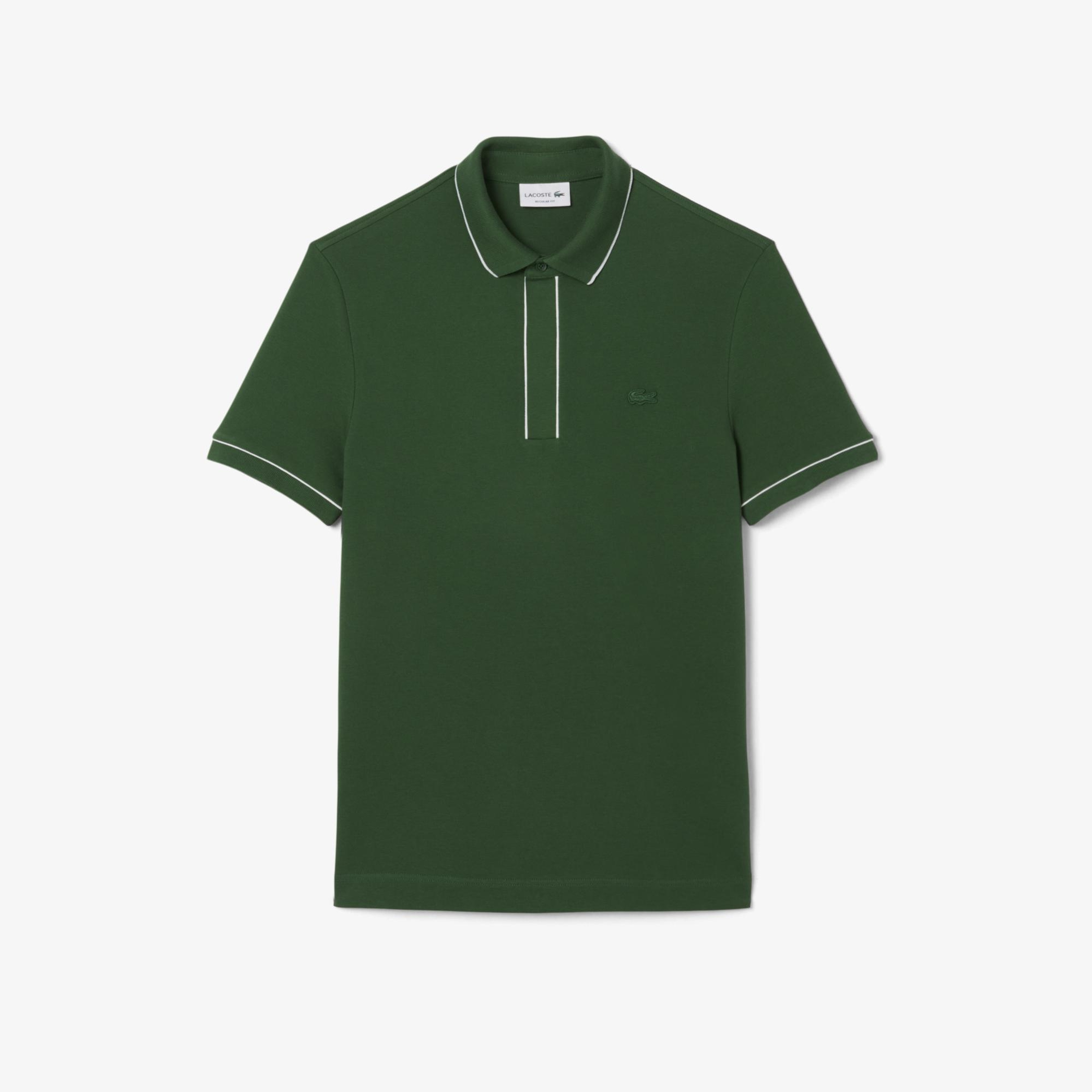 Lacoste Paris Erkek Regular Fit Yeşil Polo
