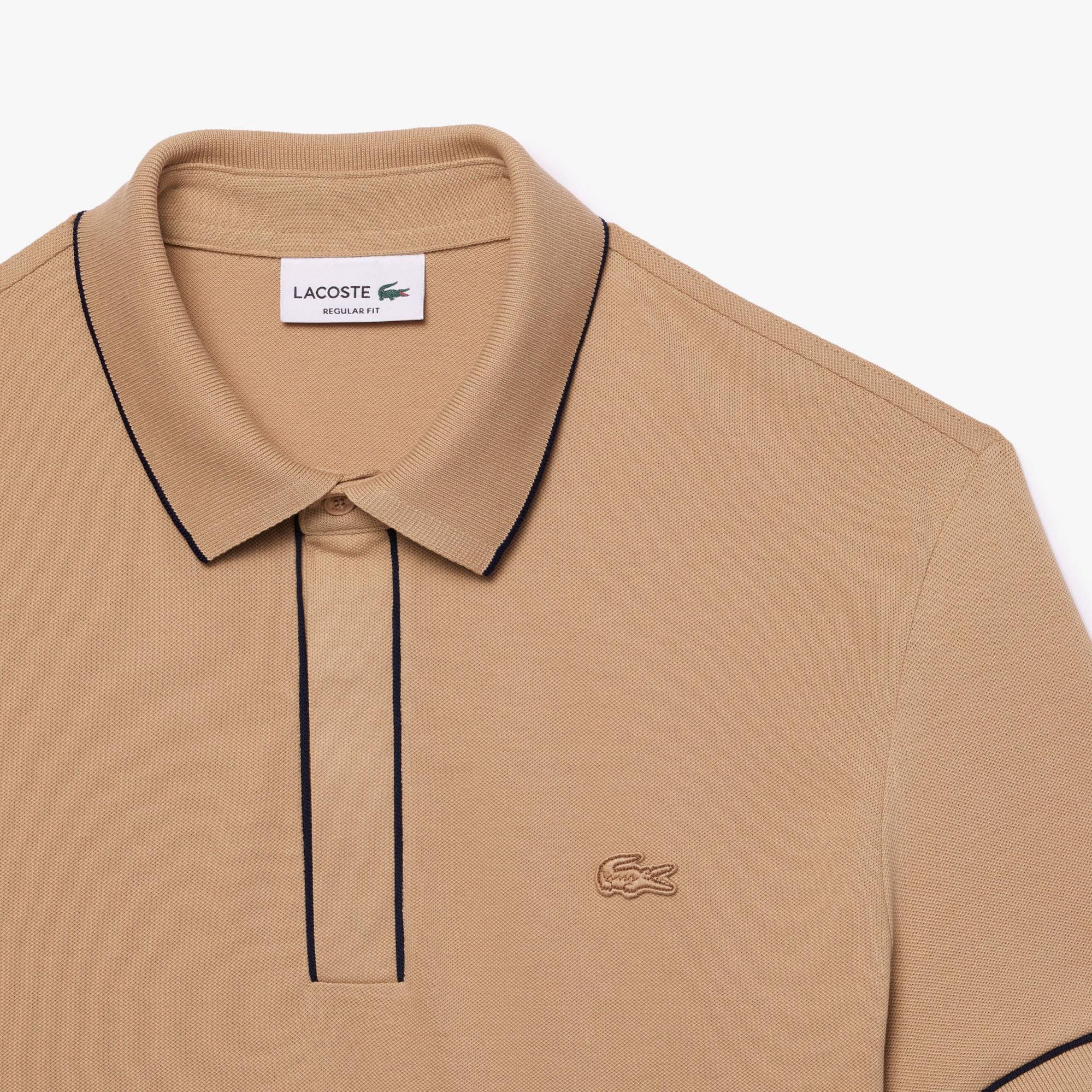 Lacoste Paris Erkek Regular Fit Bej Polo