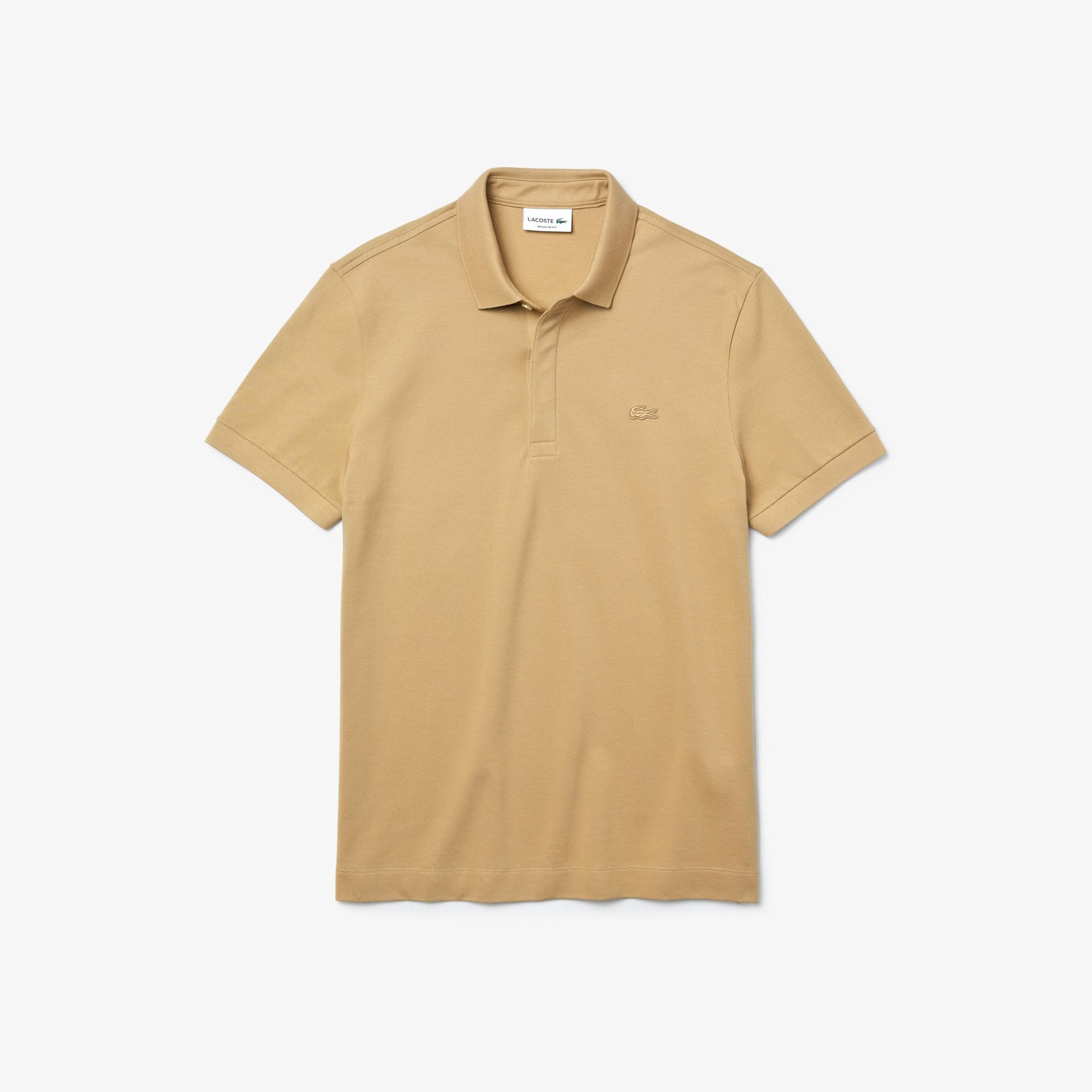 Lacoste Paris Erkek Regular Fit Bej Polo