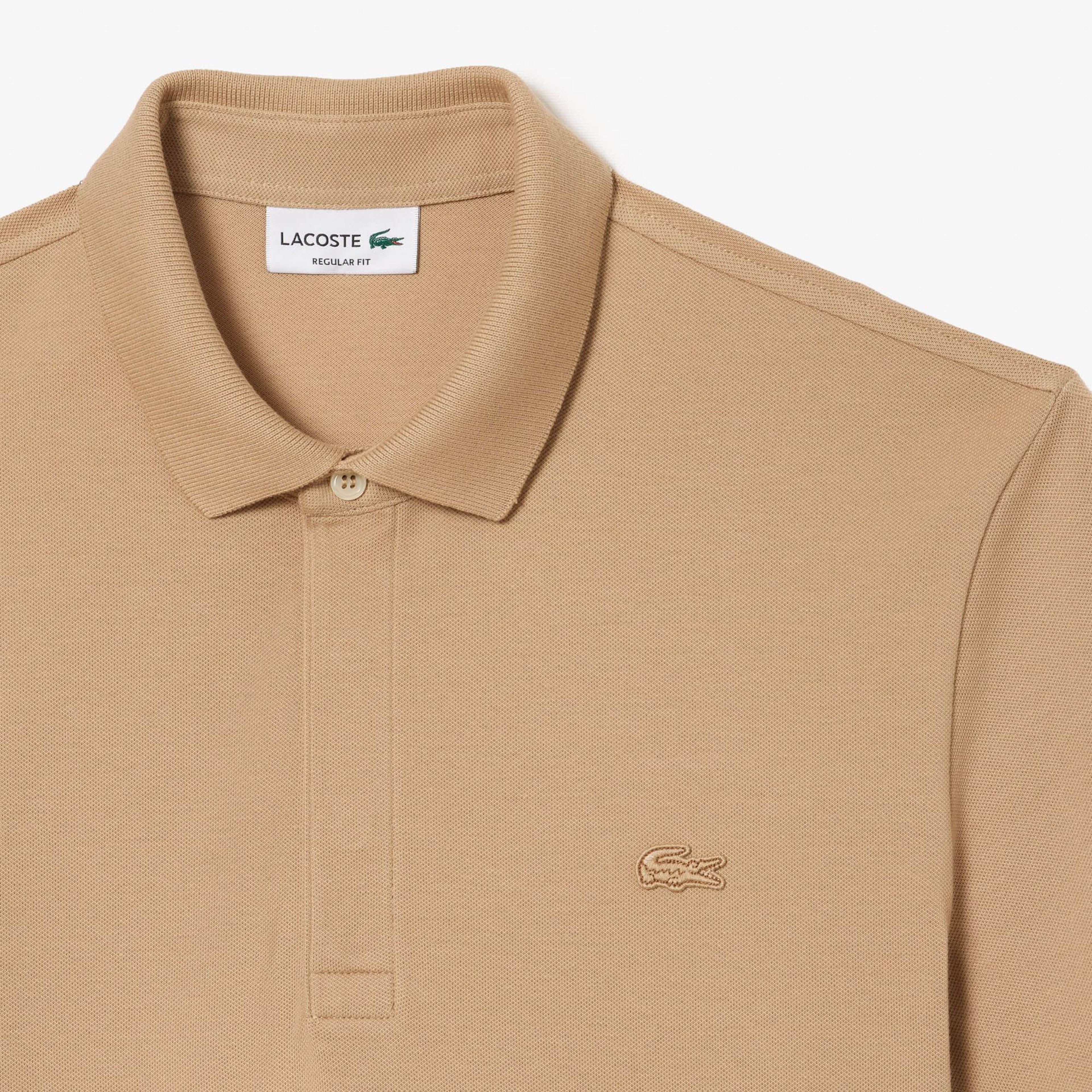 Lacoste Paris Erkek Regular Fit Bej Polo