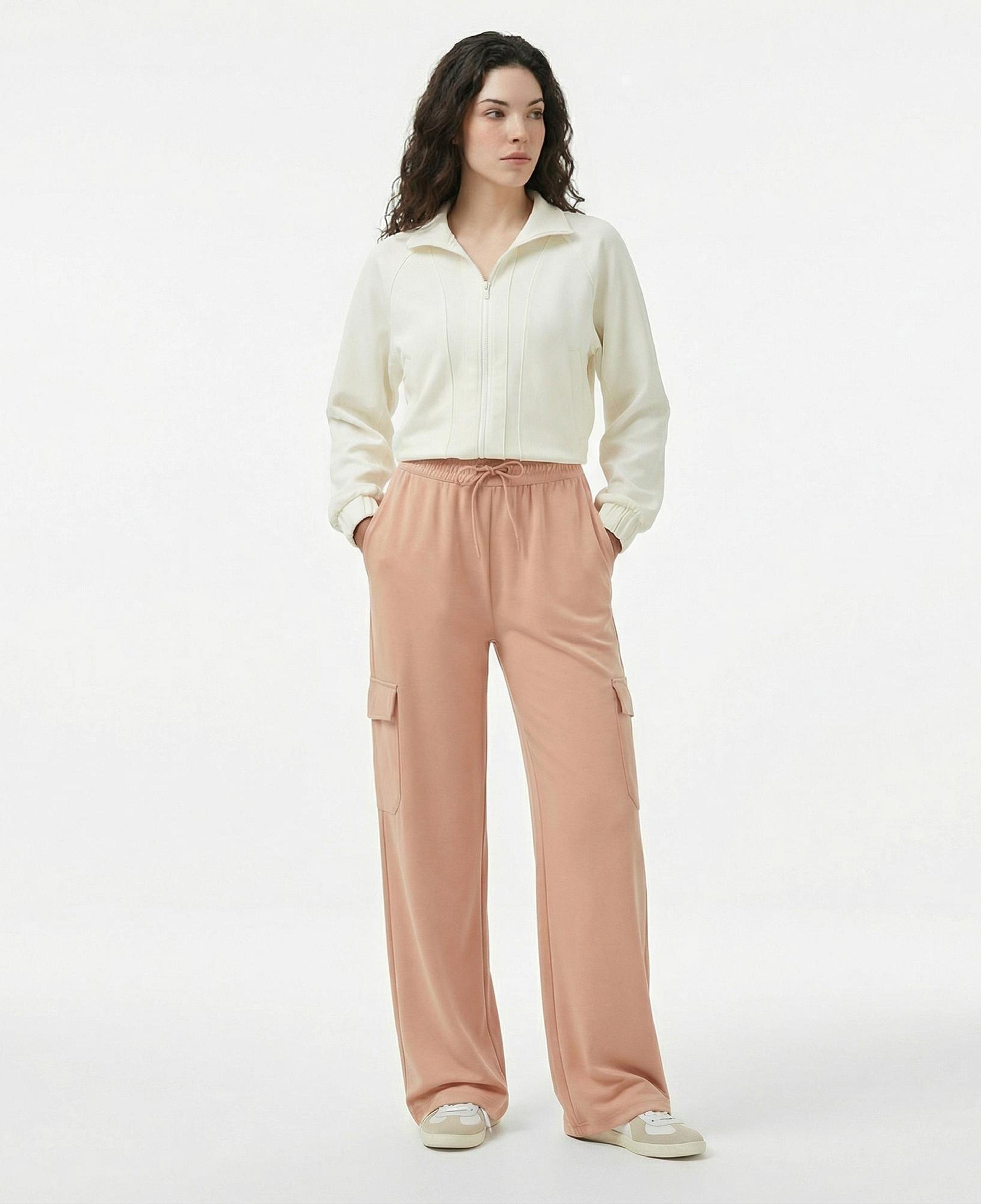 Lacoste Kadın Relaxed Fit Pembe Eşofman Altı