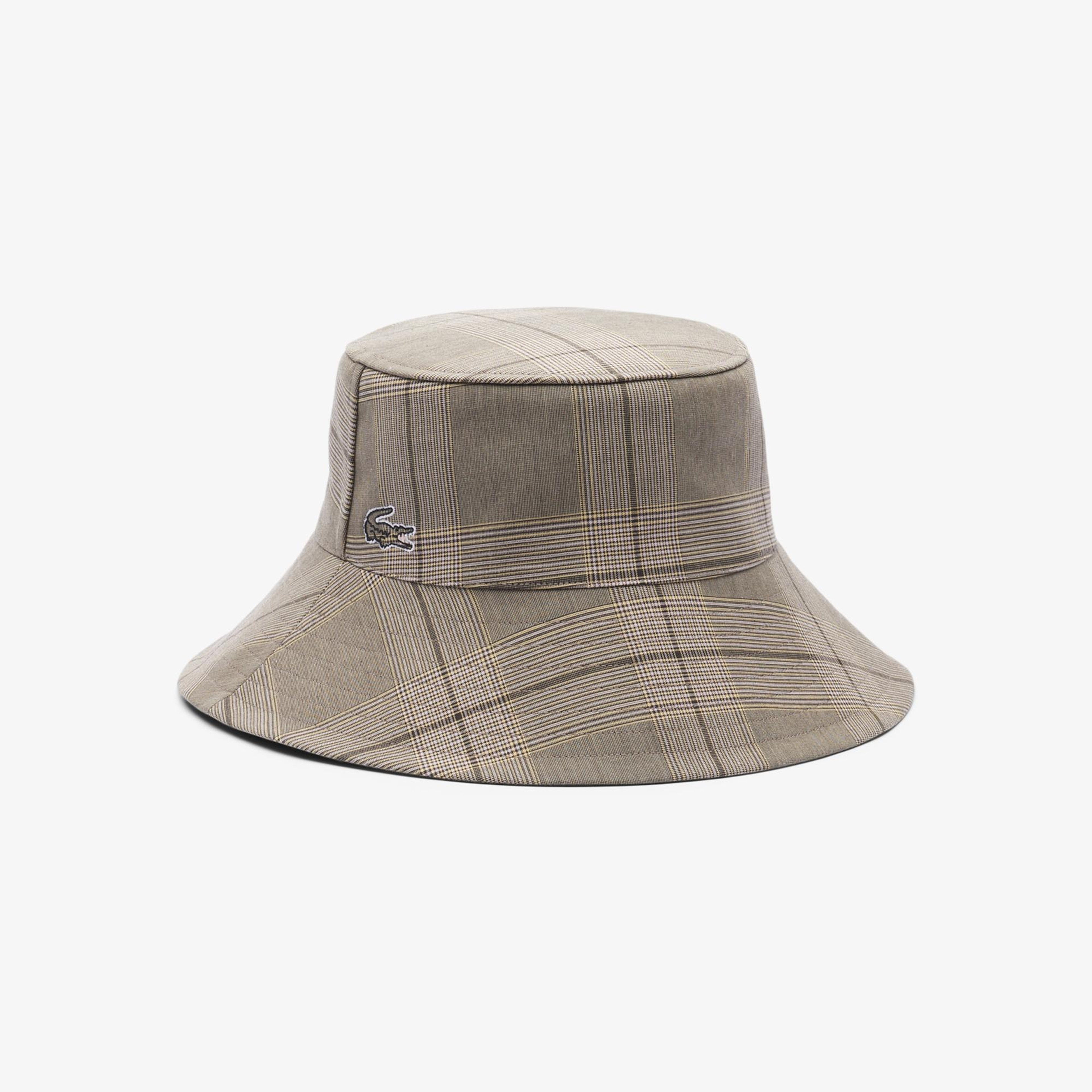Lacoste Kadın Baskılı Bej Şapka