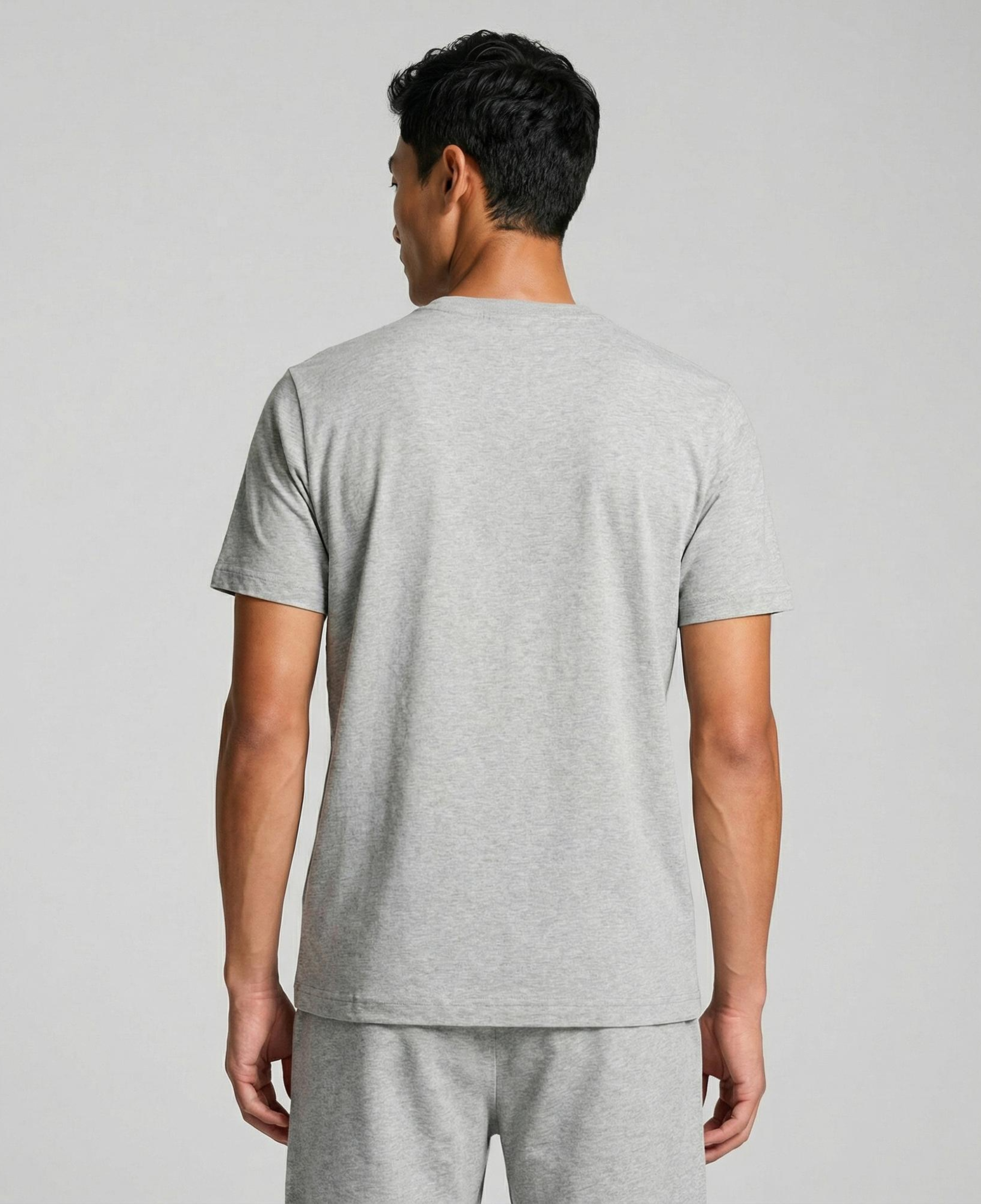 Puma Elevated Erkek Gri T-Shirt