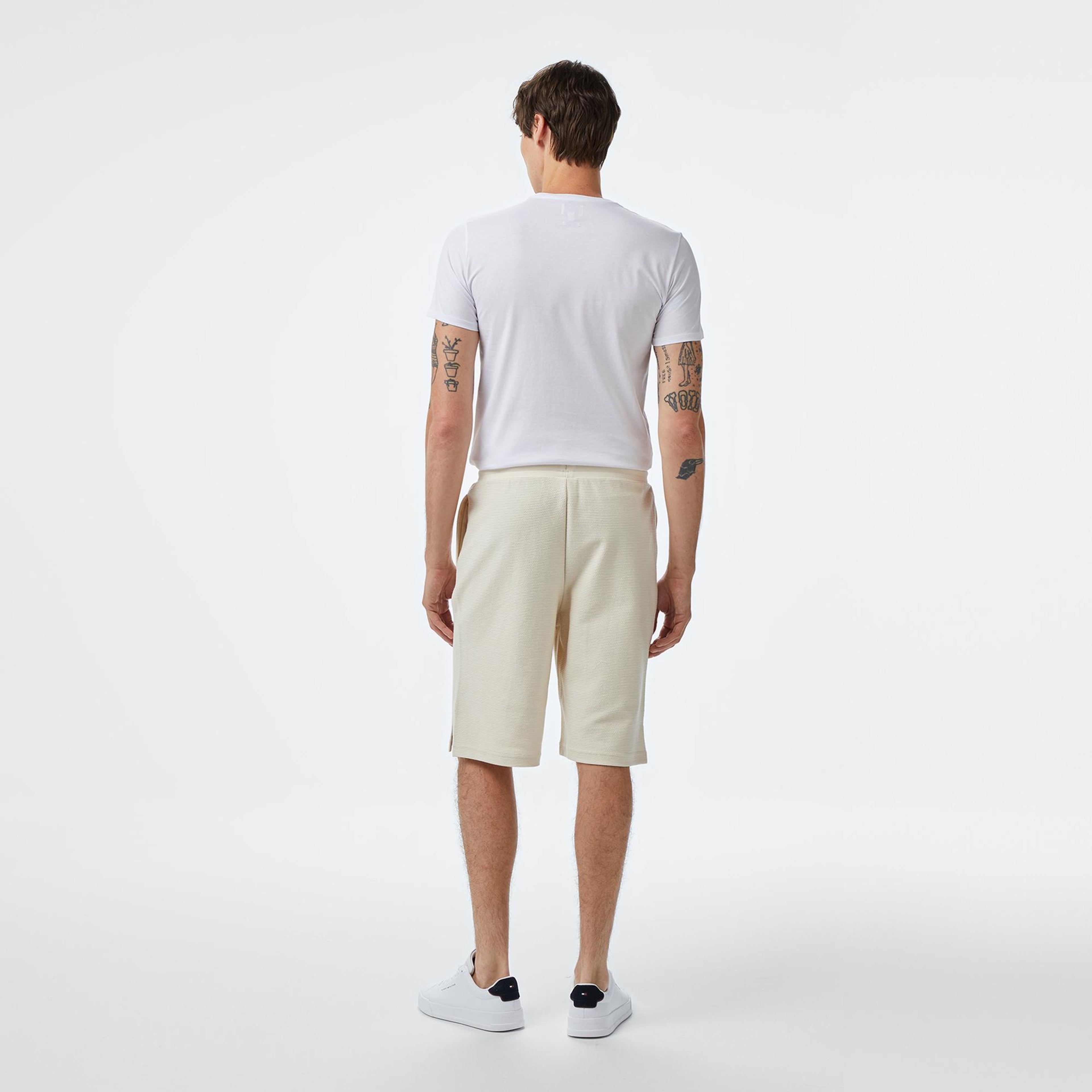 Puma Premium Ess Jacquard Erkek Krem Şort