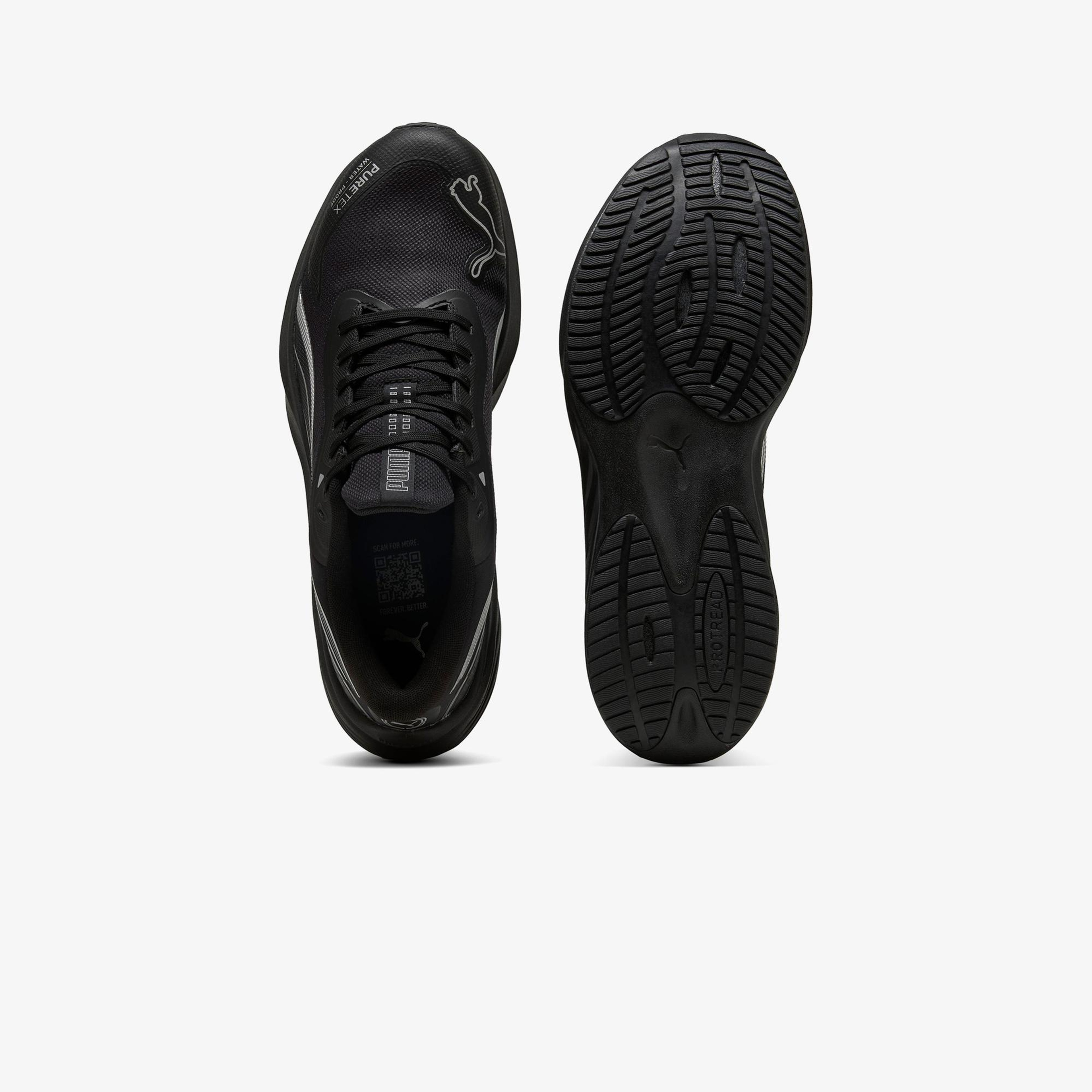 Puma Pounce Lite PTX Unisex Siyah Koşu Ayakkabısı