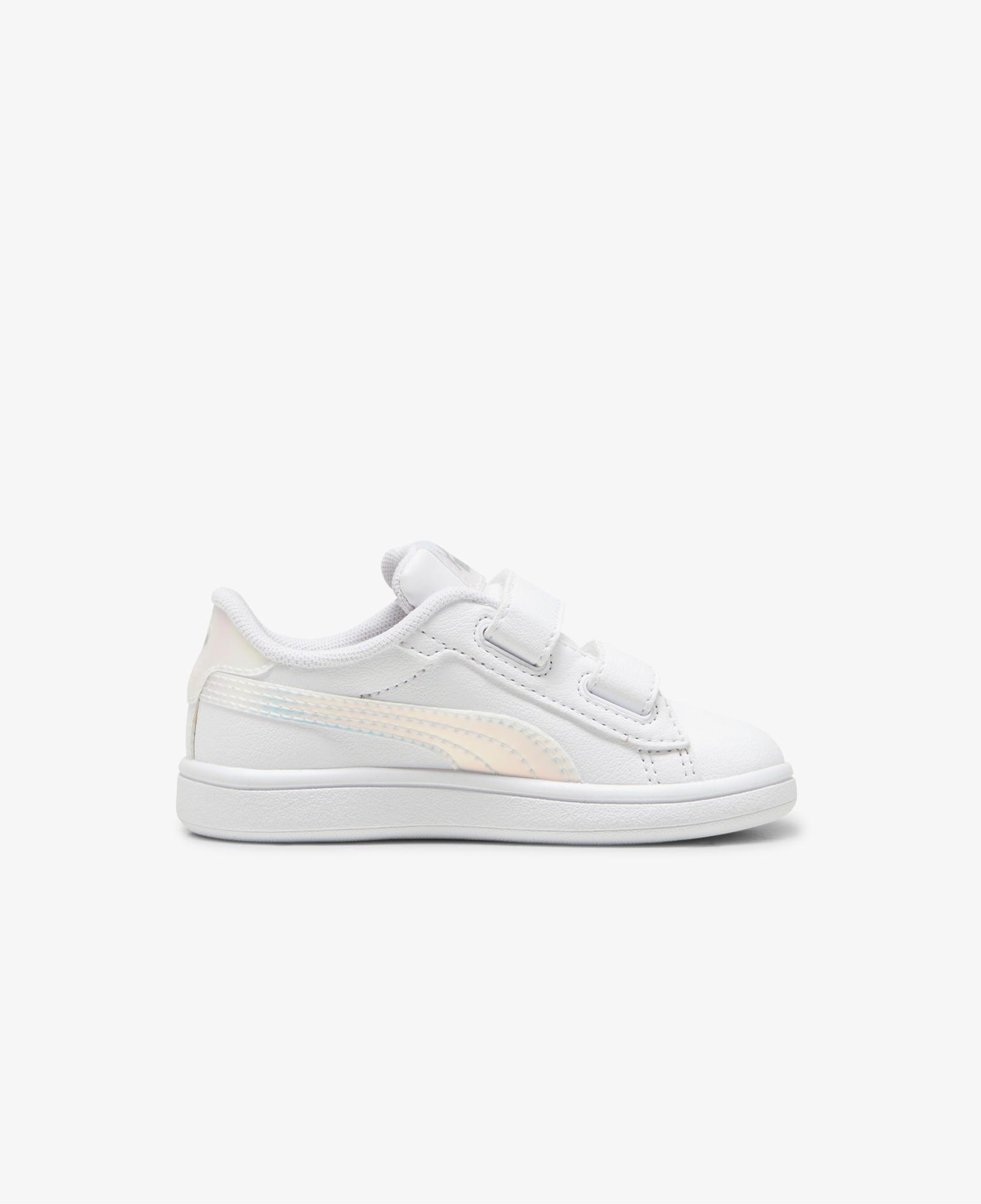 Puma Smash 3.0 Holo 2.0 Bebek Beyaz Spor Ayakkabı
