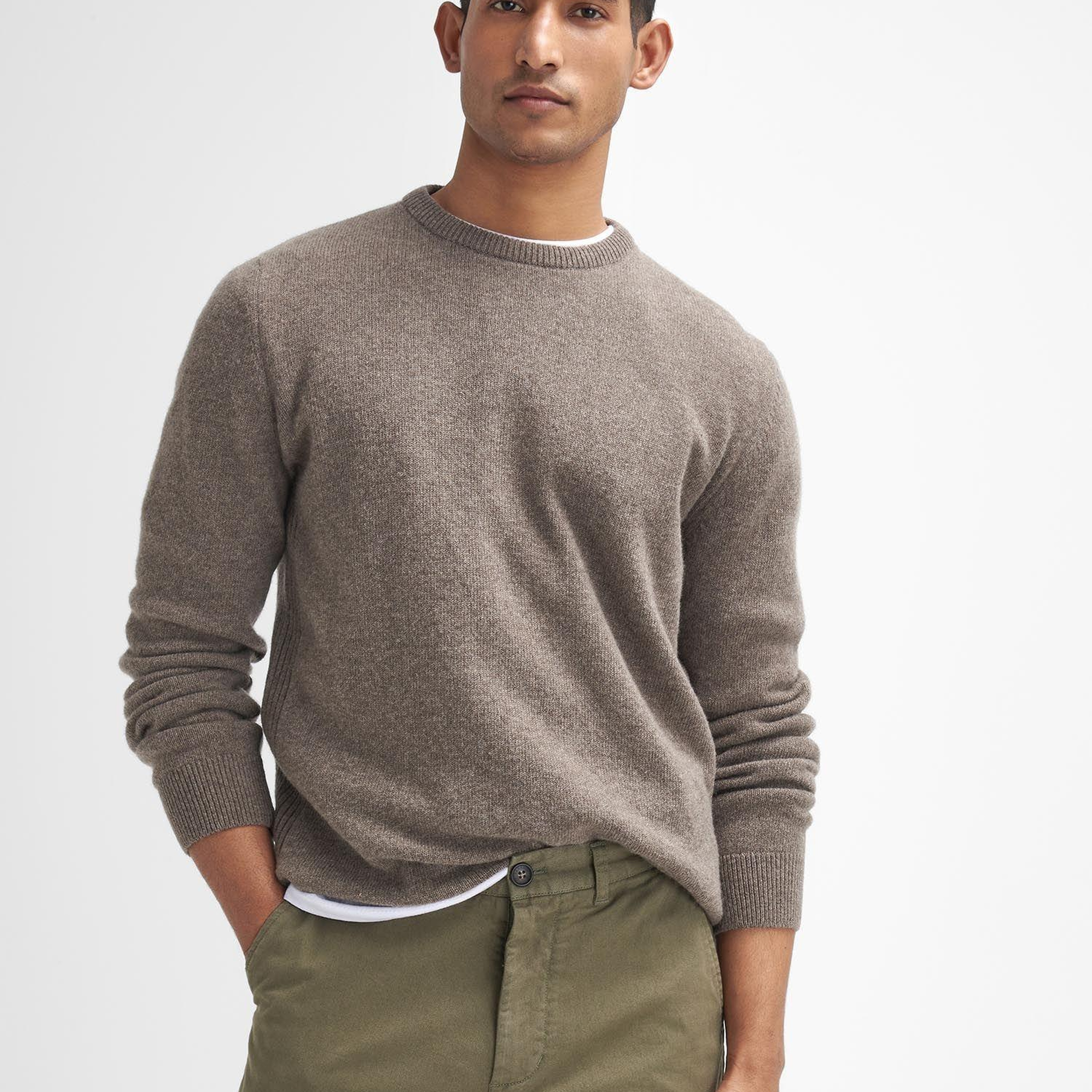 Barbour Washed Stretch Twill Fit Pantolon