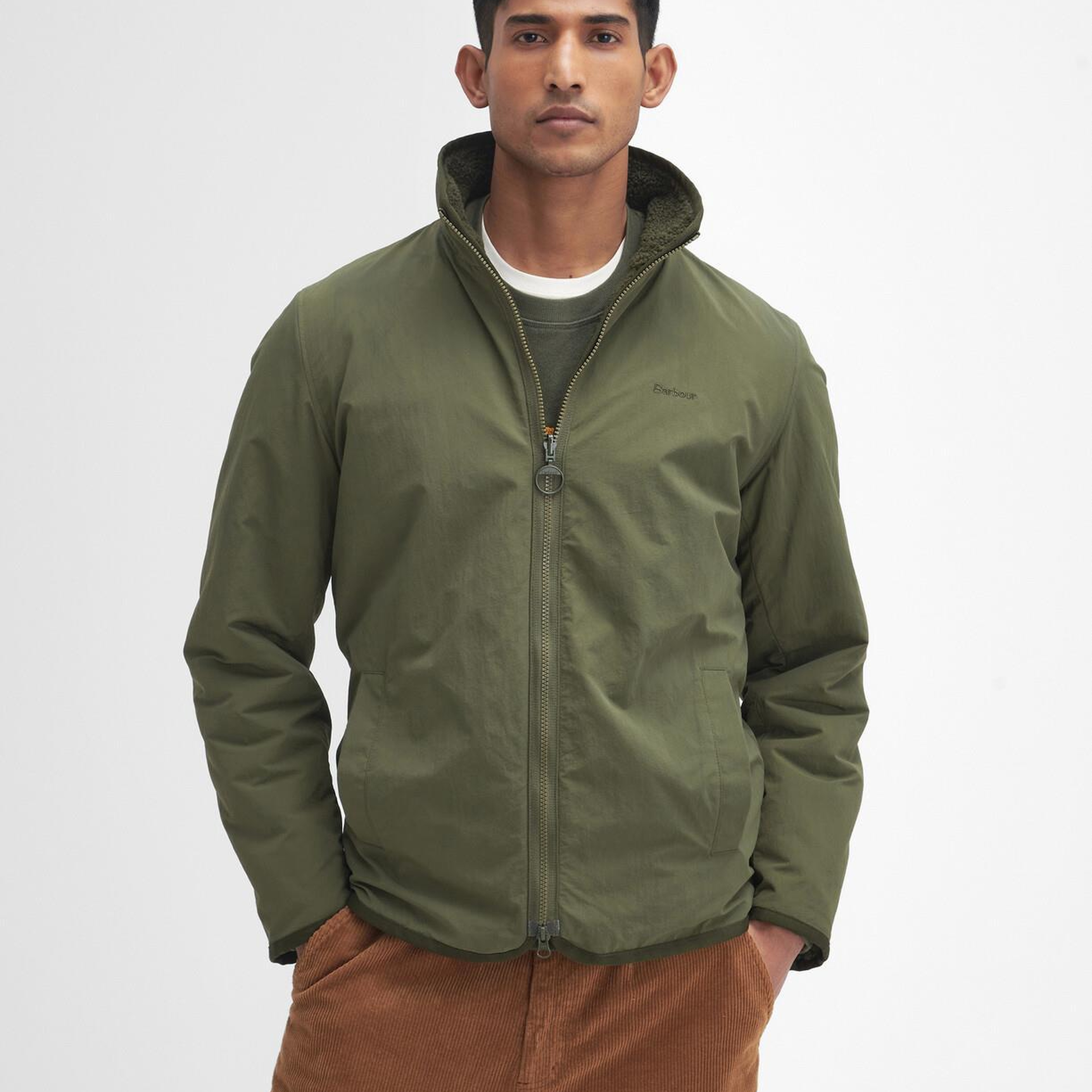 Barbour Reversible Polar Ceket