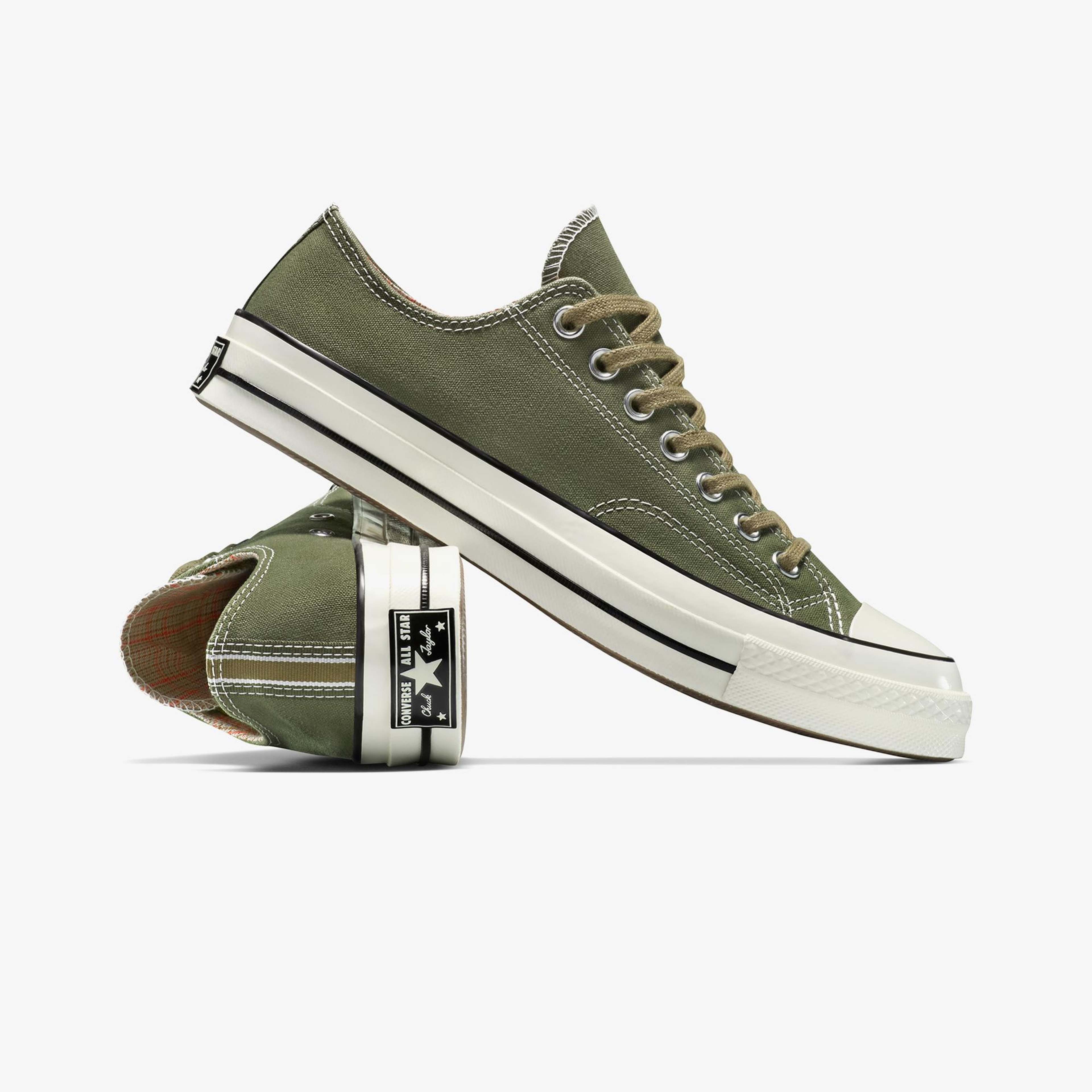 Converse Chuck 70 Houndstoothed Unisex Haki Sneaker