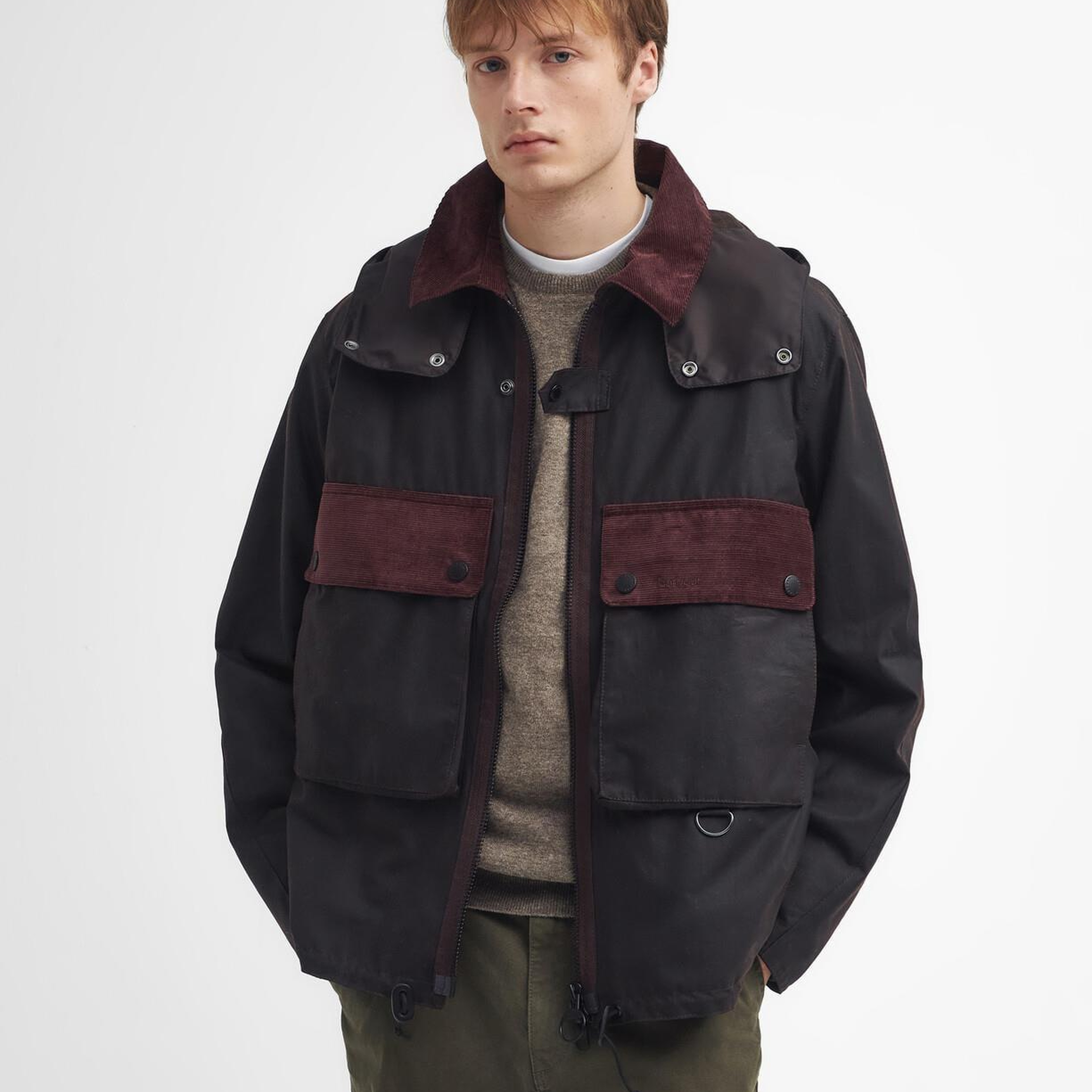 Barbour Re-Engineered Spey Yağlı Ceket