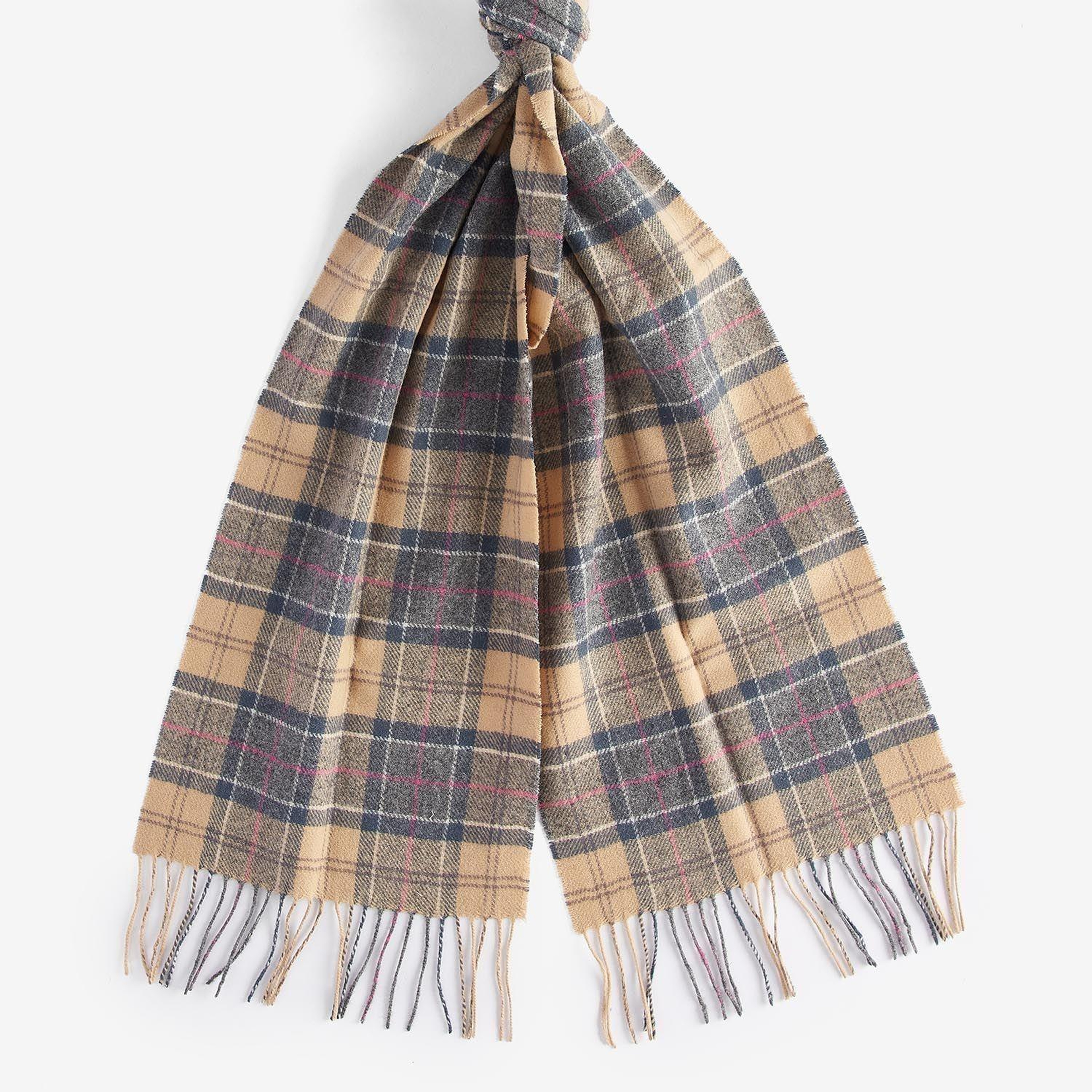 Barbour Unisex Tartan Yün Atkı (%100 Lambswool)