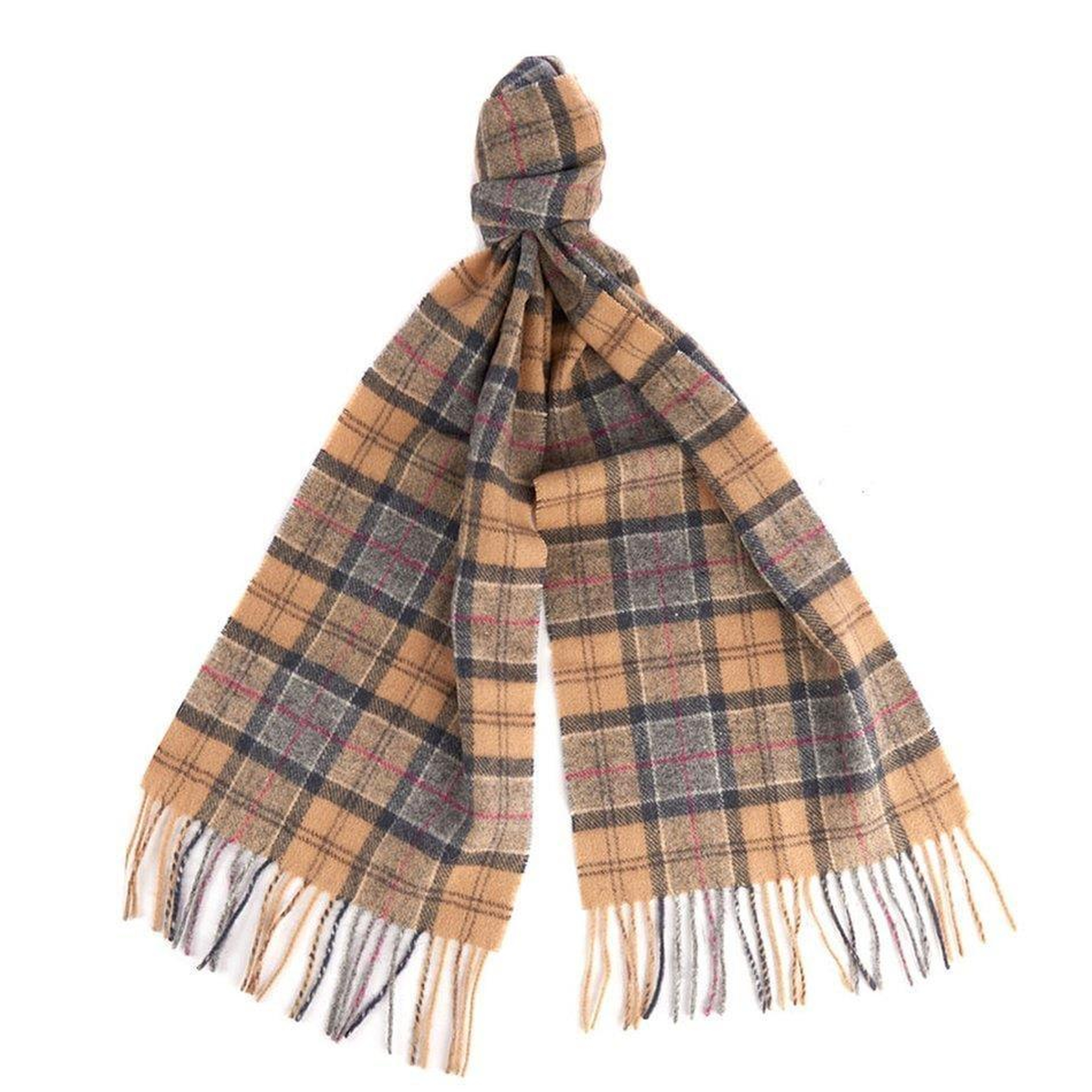 Barbour Unisex Tartan Yün Atkı (%100 Lambswool)