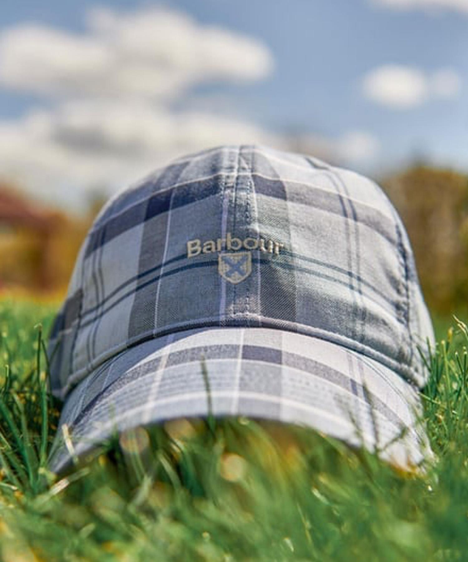 Barbour Tartan Sports Şapka