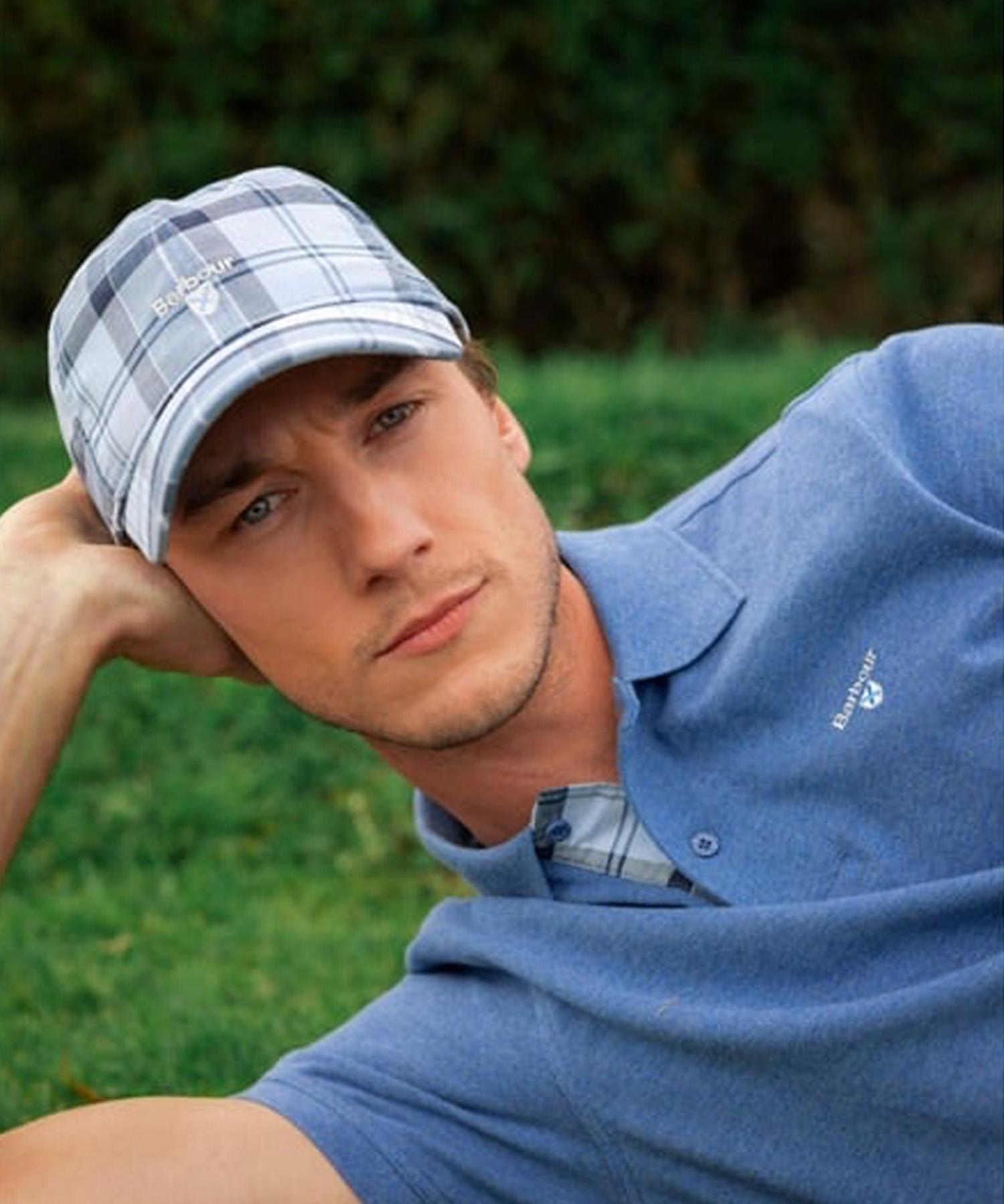 Barbour Tartan Sports Şapka