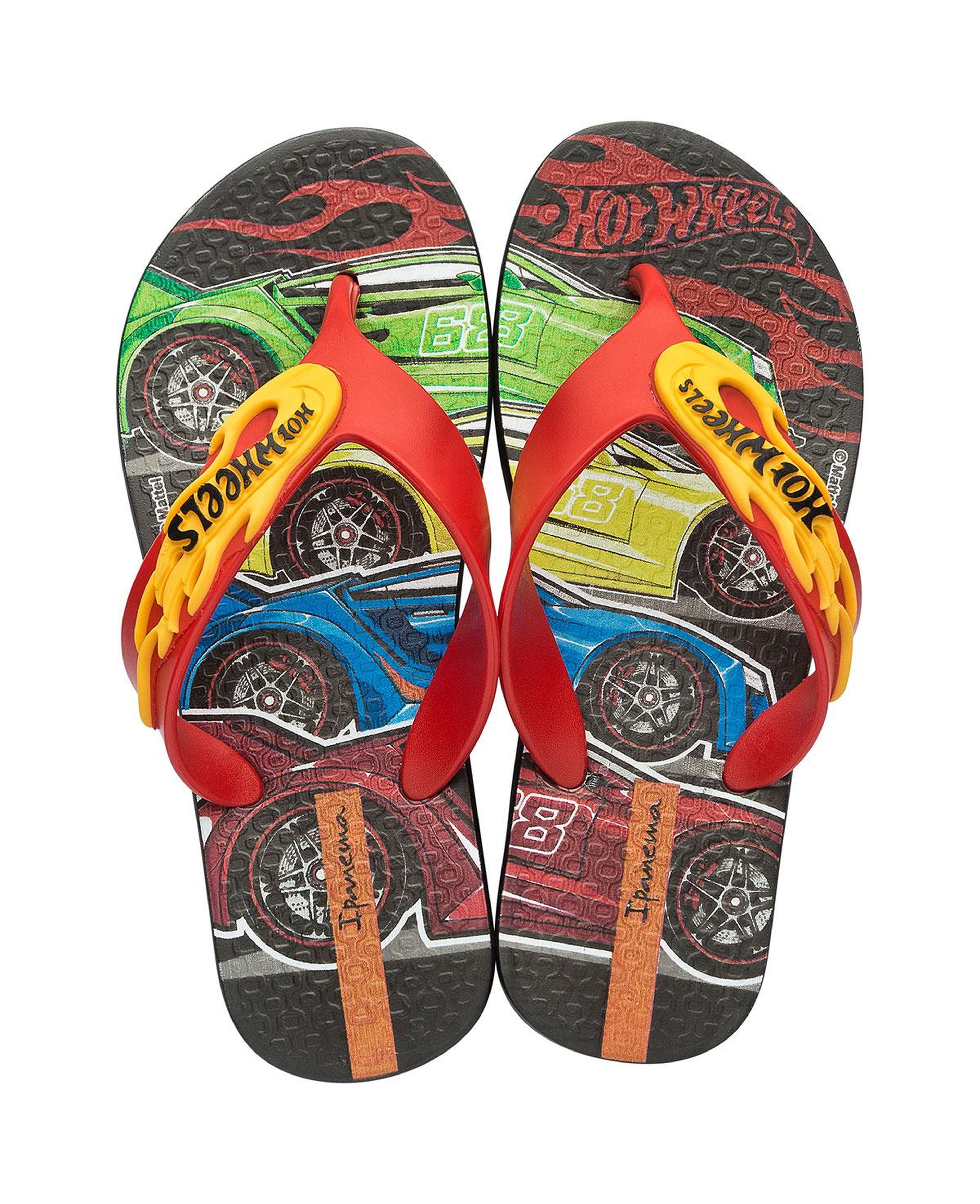 Hot Wheels Çocuk Parmak Arası Terlik Renkli 25/34