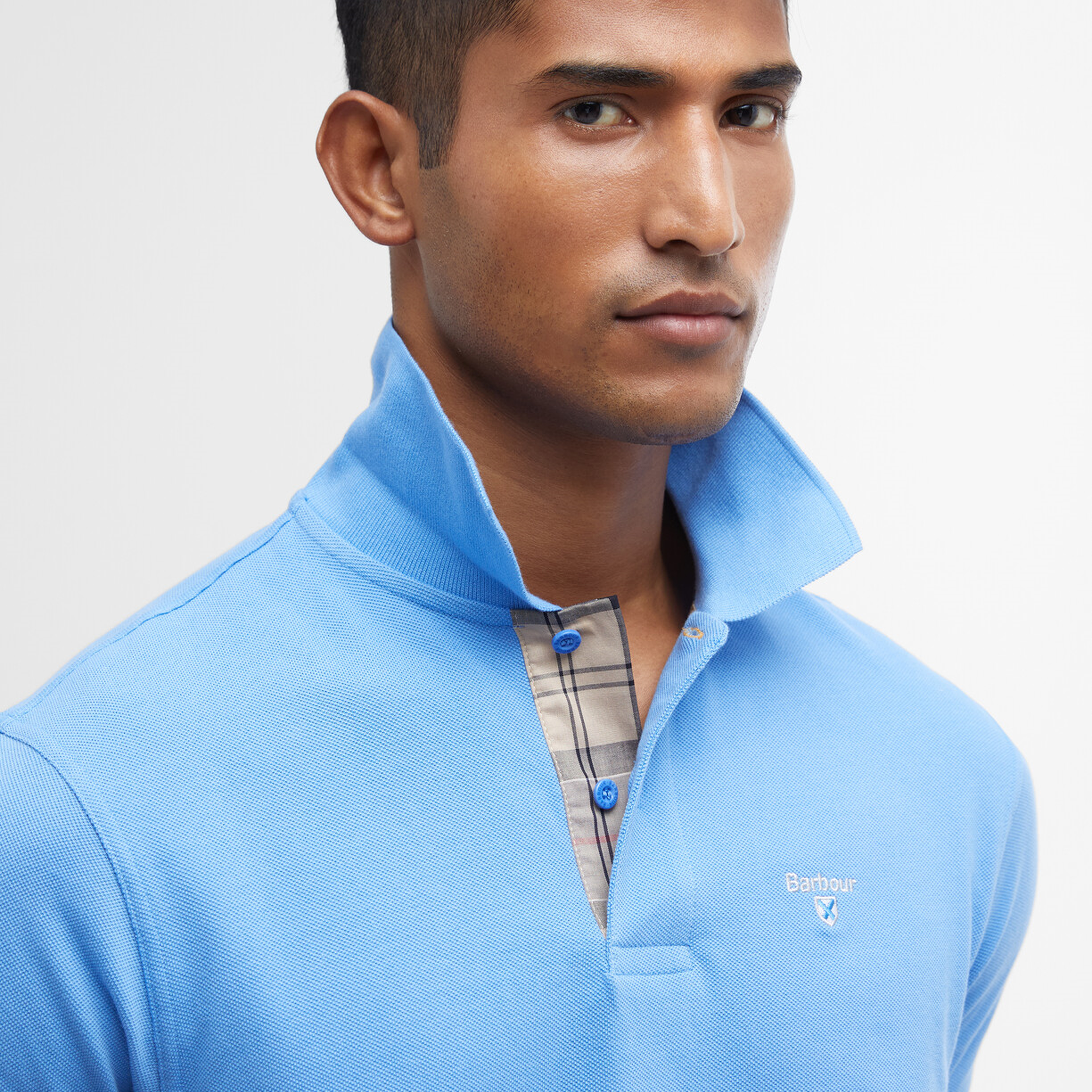 Barbour Tartan Pique Polo Yaka