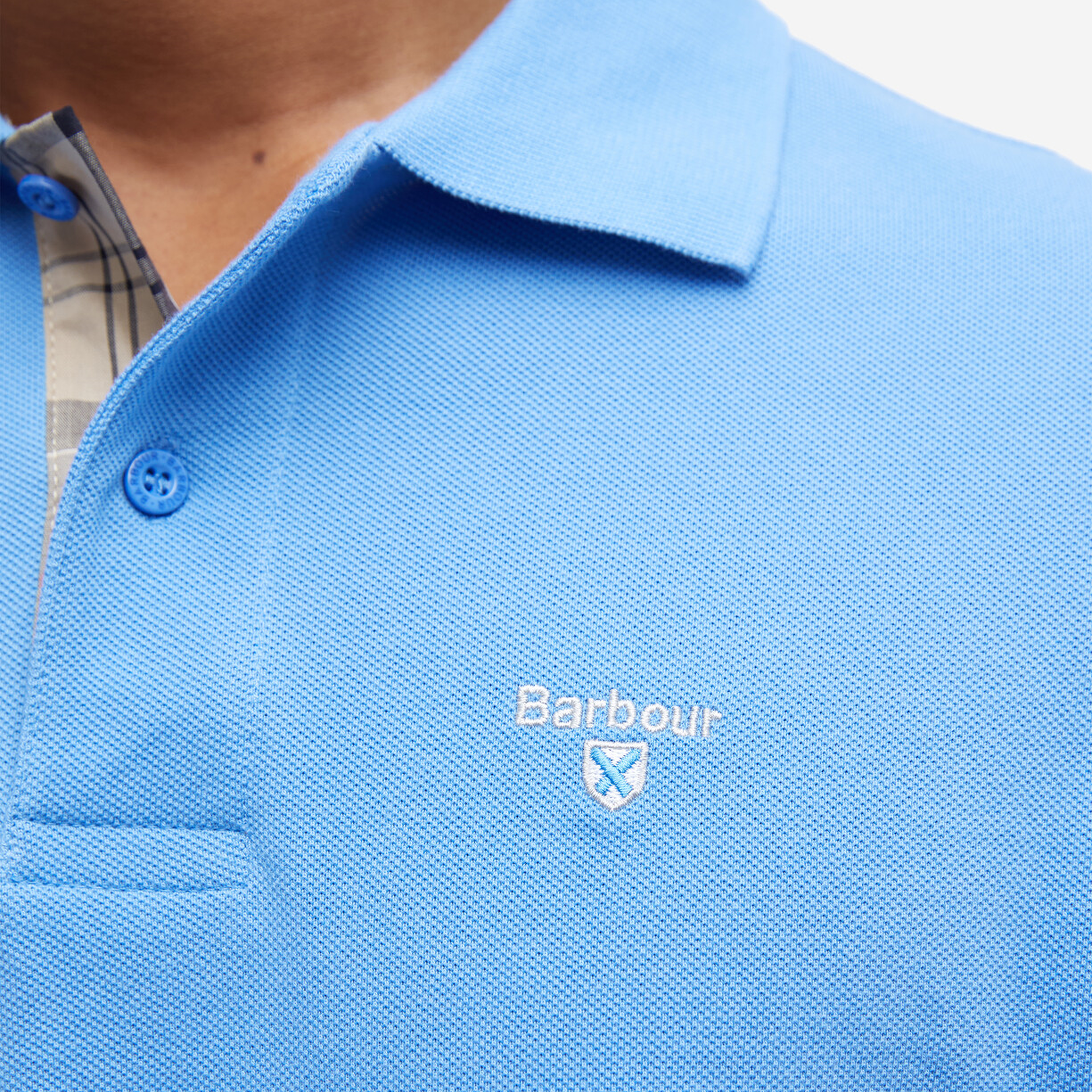 Barbour Tartan Pique Polo Yaka