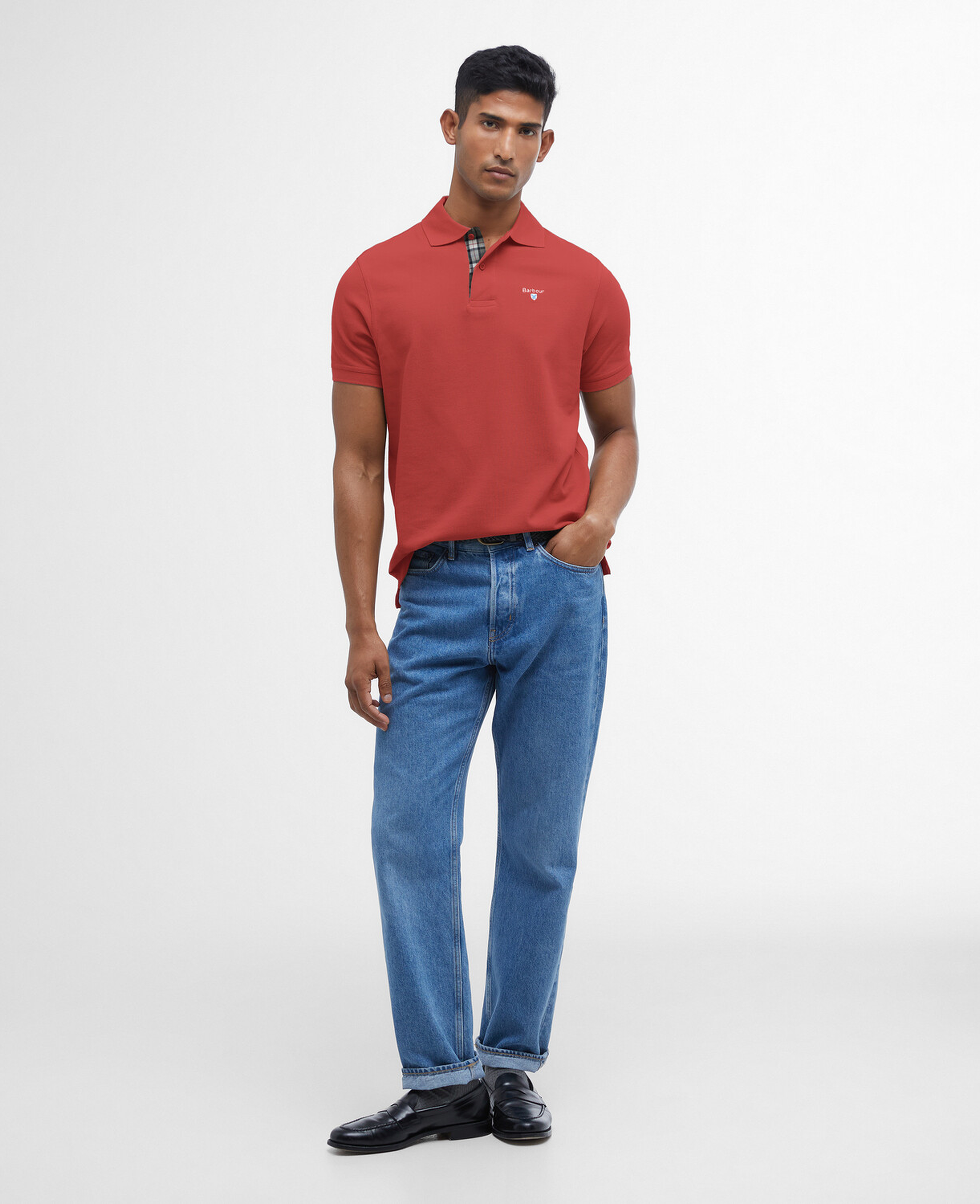 Barbour Tartan Pique Polo Yaka