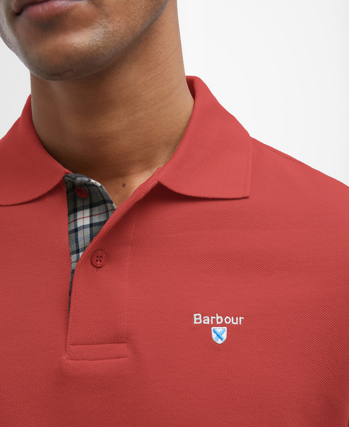 Barbour Tartan Pique Polo Yaka