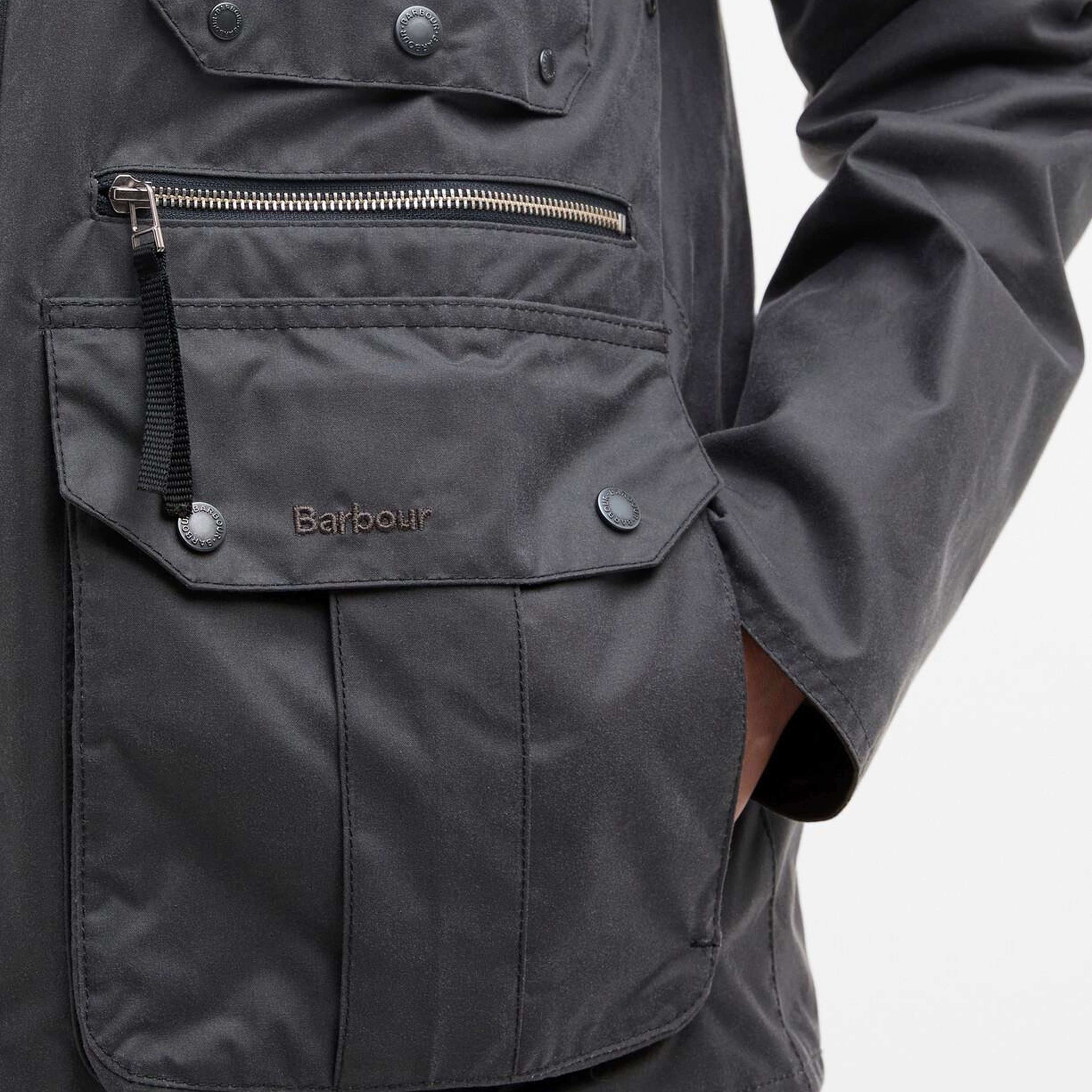 Barbour Re-Engineered Blackett Spey Yağlı Ceket