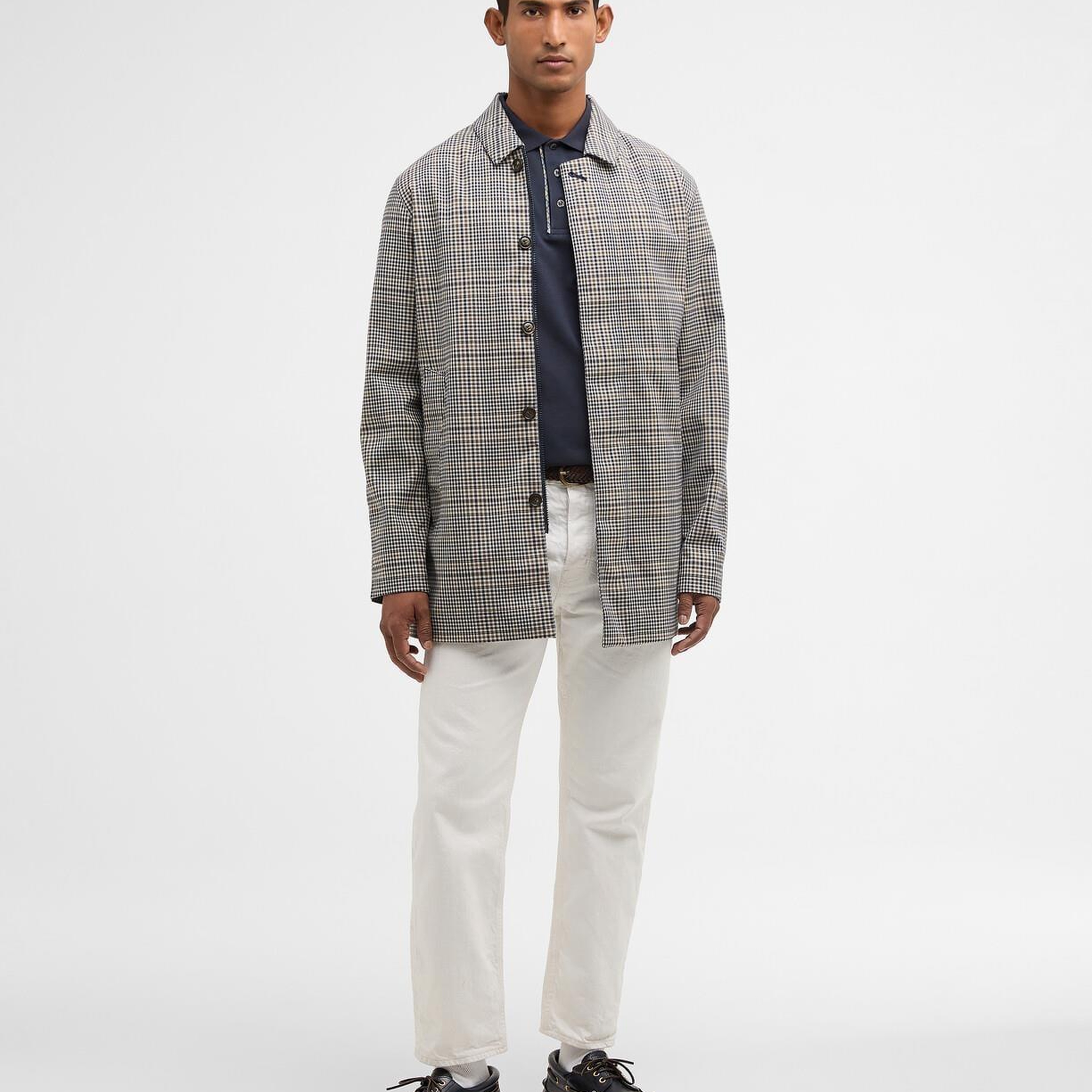 Barbour Check Rokig Waterproof Ceket