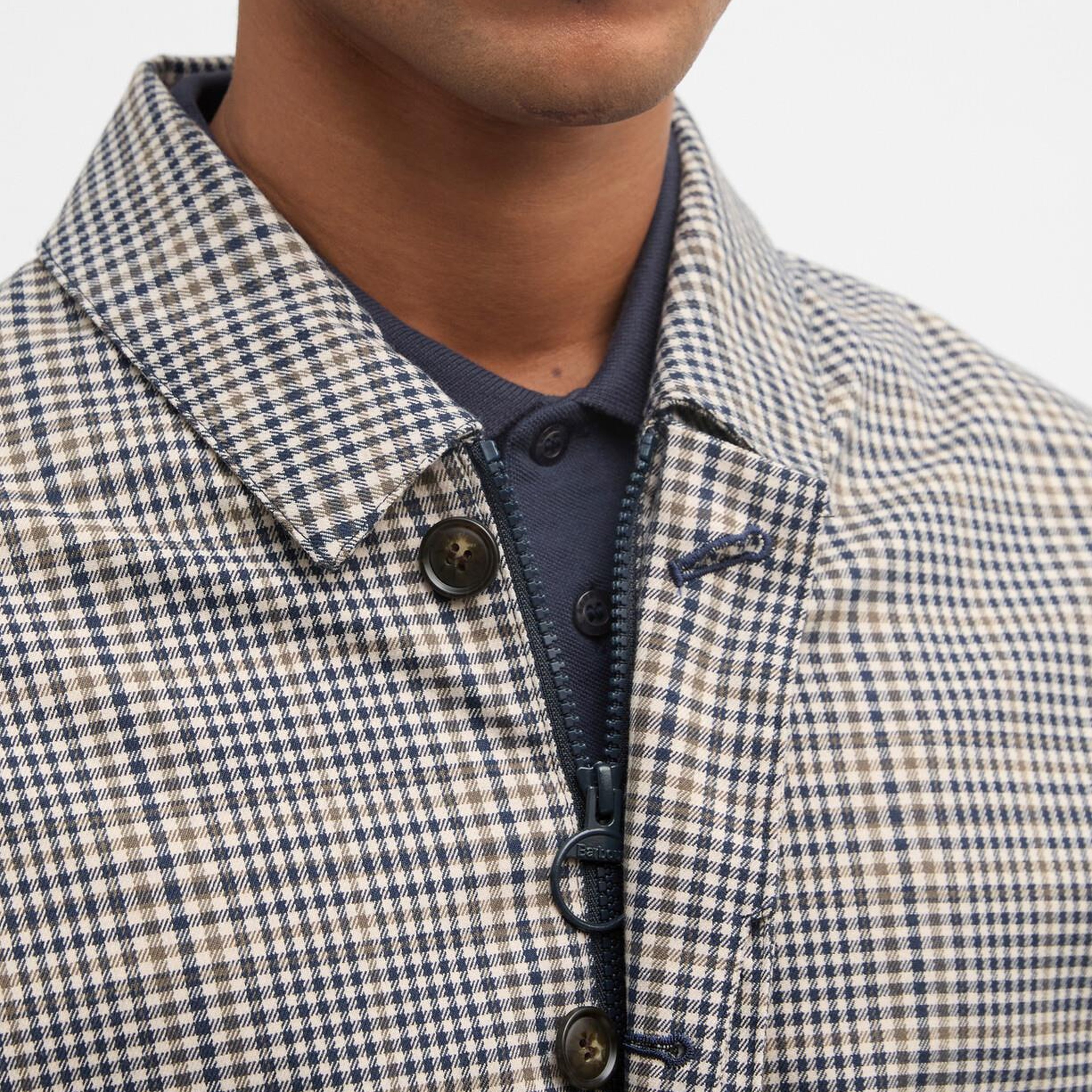 Barbour Check Rokig Waterproof Ceket