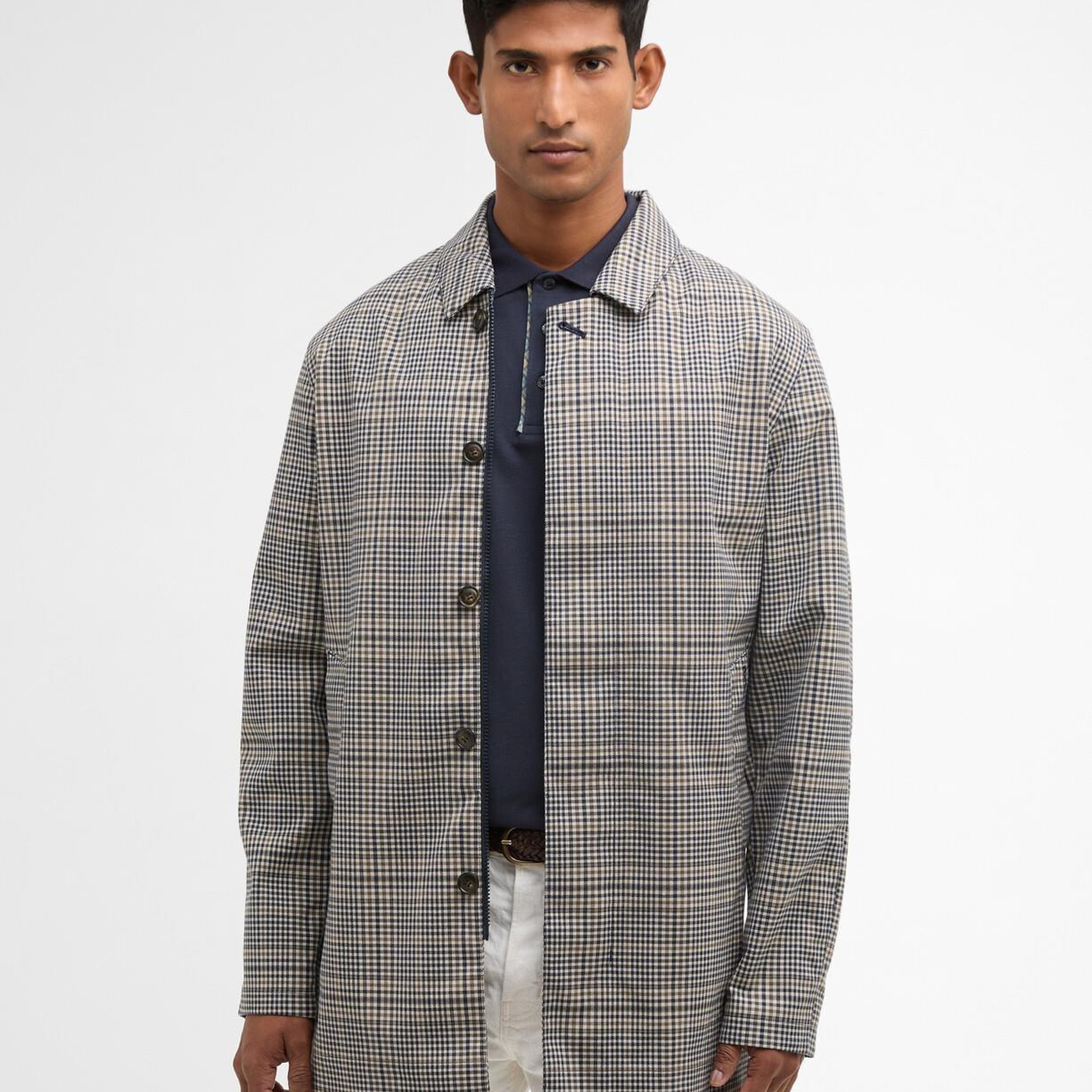 Barbour Check Rokig Waterproof Ceket