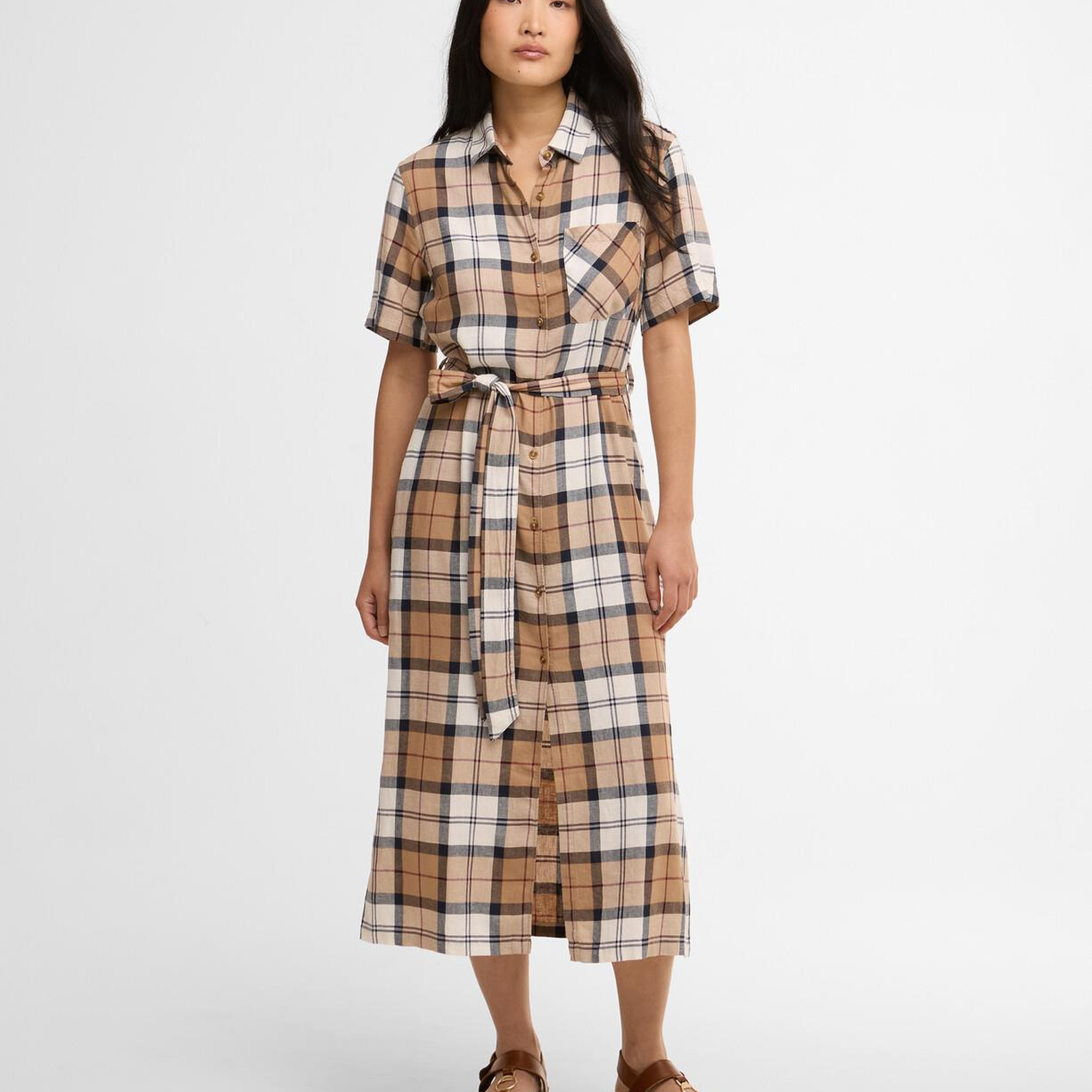 Barbour Fern Midi Elbise