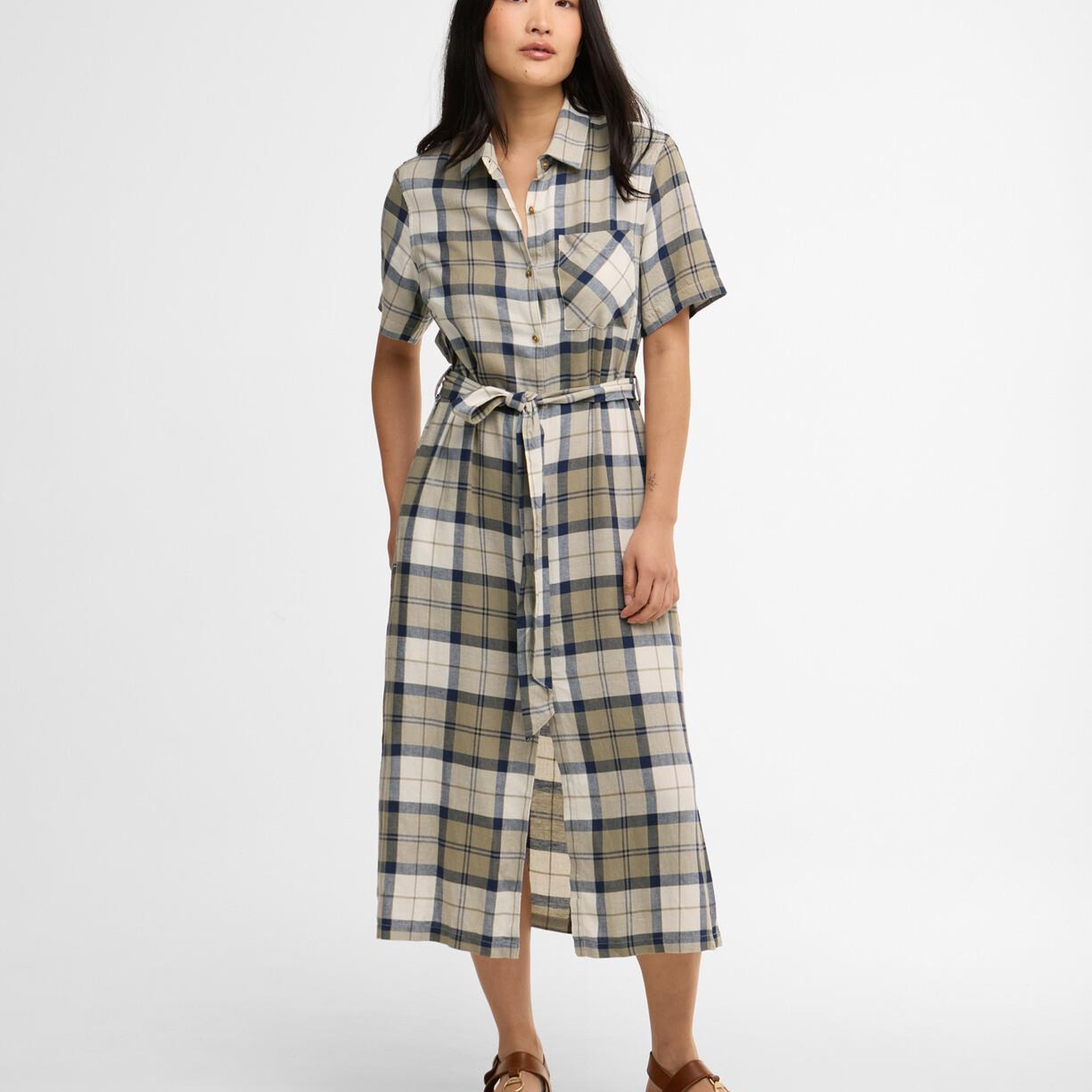 Barbour Fern Midi Elbise