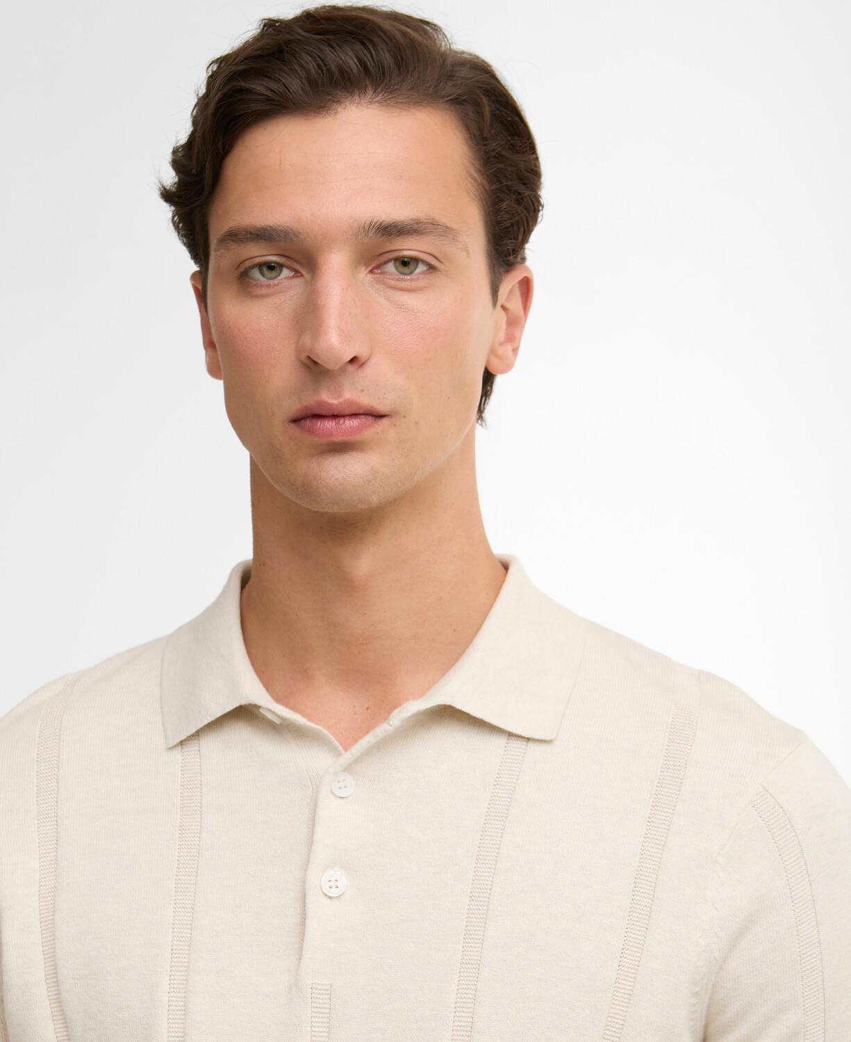 Barbour Wellburn Knitted Triko Polo Yaka