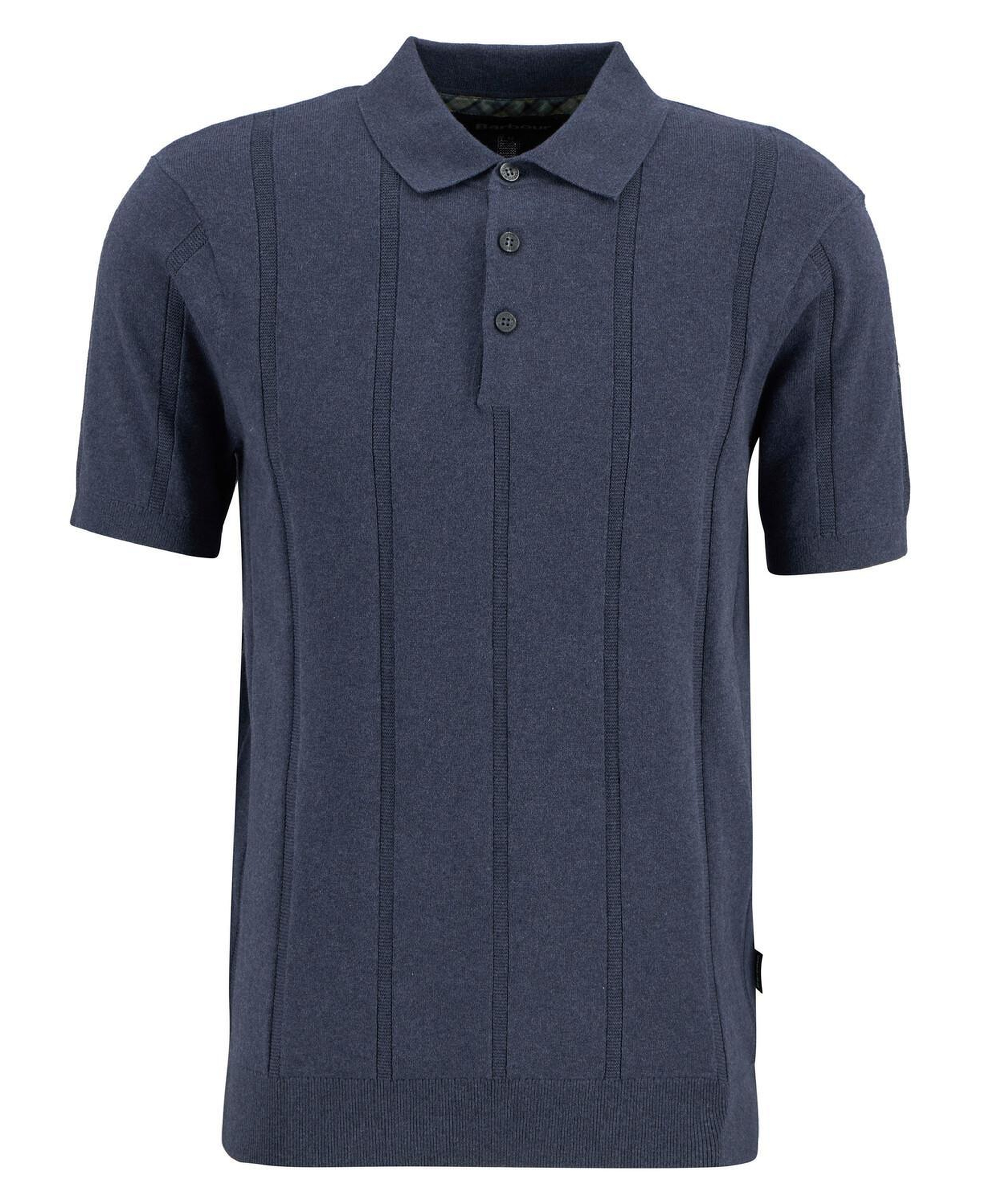 Barbour Wellburn Knitted Triko Polo Yaka